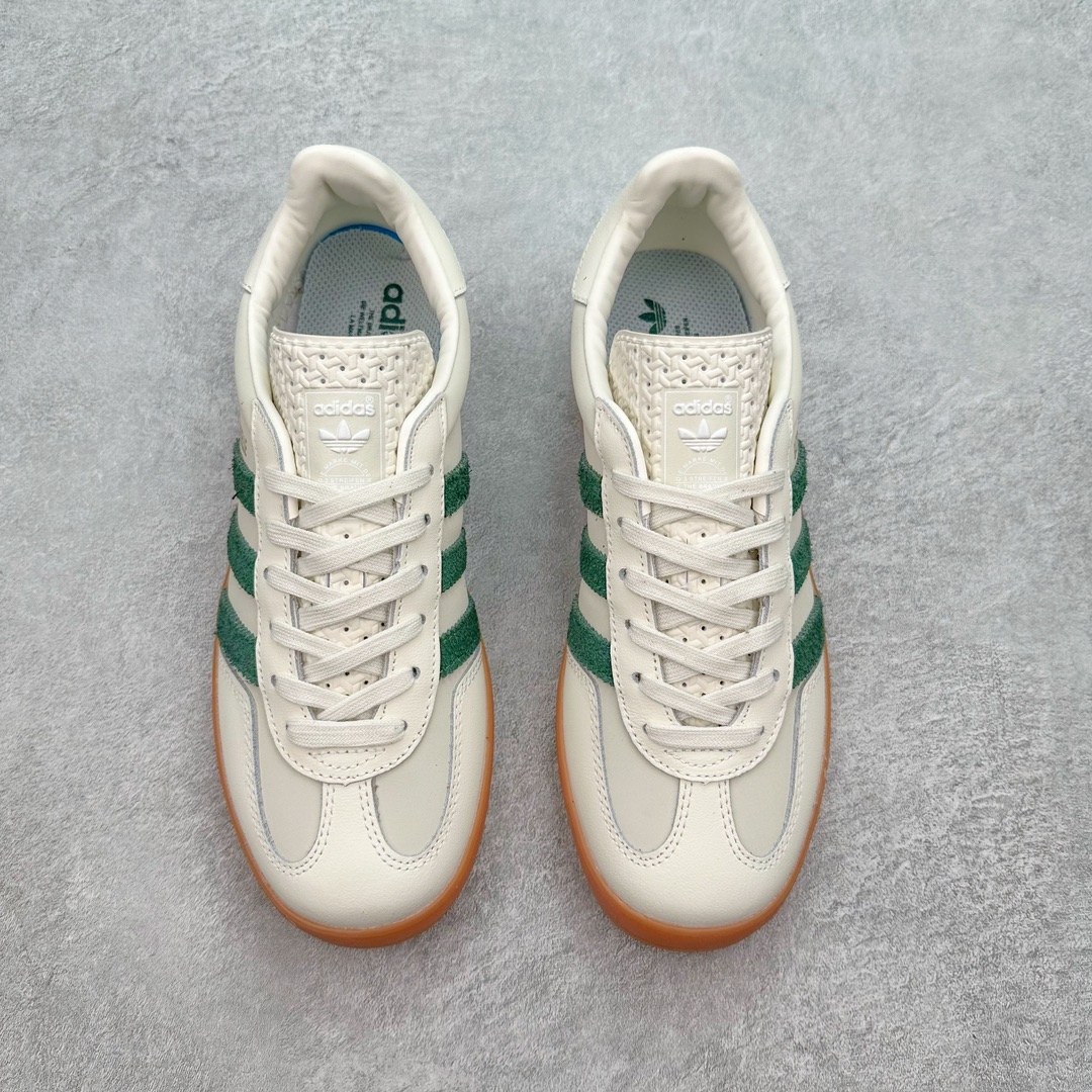 图片[2]-💰100 ＃TG福利特价‼AD Gazelle Indoor Trainers 羚羊内训系列低帮复古百搭休闲运动德训风板鞋 90年代经典的复刻版 自60年代以足球训练鞋面世以来 Gazelle就以其经典设计席卷全球 1991年版本的复刻 再造经典Gazelle 采用皮革打造 搭配浊色细节 让这款经典更加简约 尺码：35⅓ 36 36⅔ 37⅓ 38 38⅔ 39⅓ 40 40⅔ 41⅓ 42 42⅔ 43⅓ 44 45 编码：by1936070-运动鞋