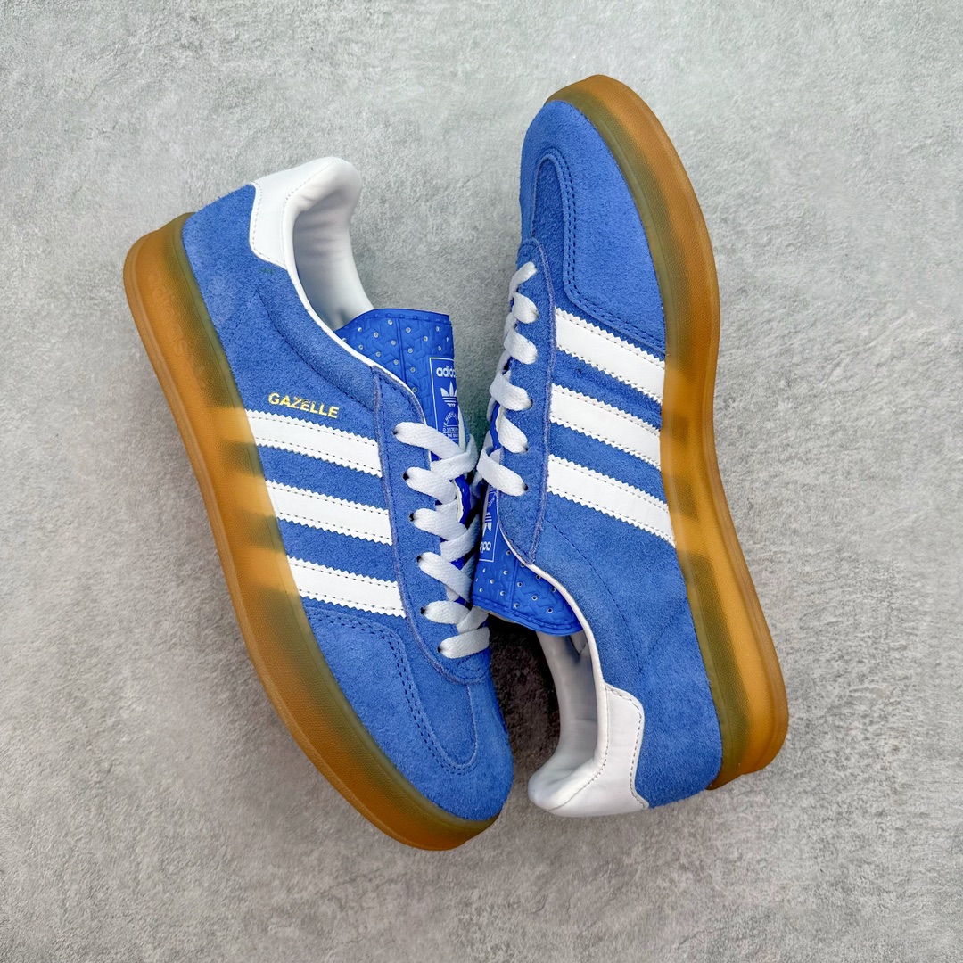 图片[3]-💰100 ＃TG福利特价‼AD Gazelle Indoor Trainers 羚羊内训系列低帮复古百搭休闲运动德训风板鞋 90年代经典的复刻版 自60年代以足球训练鞋面世以来 Gazelle就以其经典设计席卷全球 1991年版本的复刻 再造经典Gazelle 采用皮革打造 搭配浊色细节 让这款经典更加简约 尺码：35⅓ 36 36⅔ 37⅓ 38 38⅔ 39⅓ 40 40⅔ 41⅓ 42 42⅔ 43⅓ 44 45 编码：by1936070-运动鞋