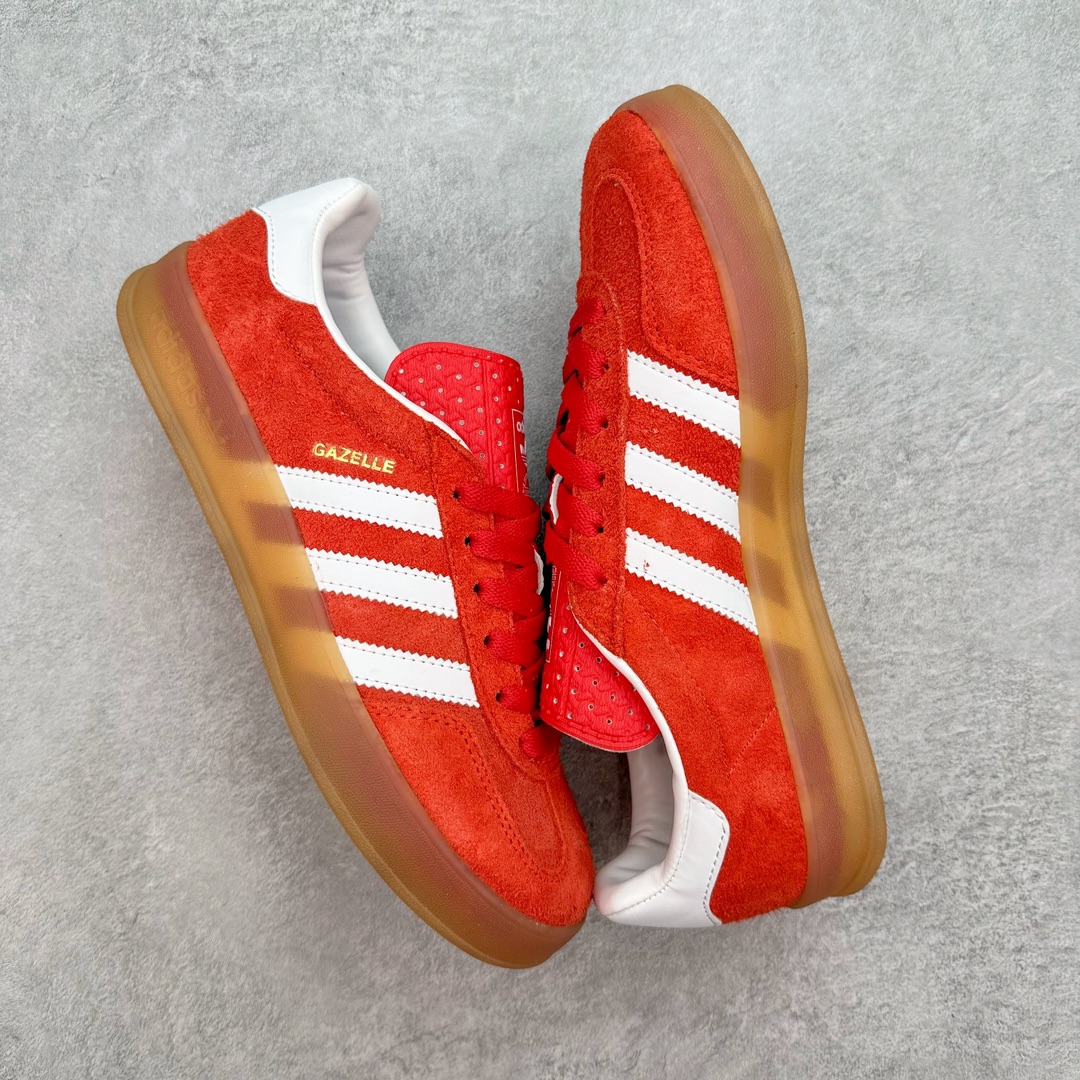 图片[3]-💰100 ＃TG福利特价‼AD Gazelle Indoor Trainers 羚羊内训系列低帮复古百搭休闲运动德训风板鞋 90年代经典的复刻版 自60年代以足球训练鞋面世以来 Gazelle就以其经典设计席卷全球 1991年版本的复刻 再造经典Gazelle 采用皮革打造 搭配浊色细节 让这款经典更加简约 尺码：35⅓ 36 36⅔ 37⅓ 38 38⅔ 39⅓ 40 40⅔ 41⅓ 42 42⅔ 43⅓ 44 45 编码：by1936070-运动鞋