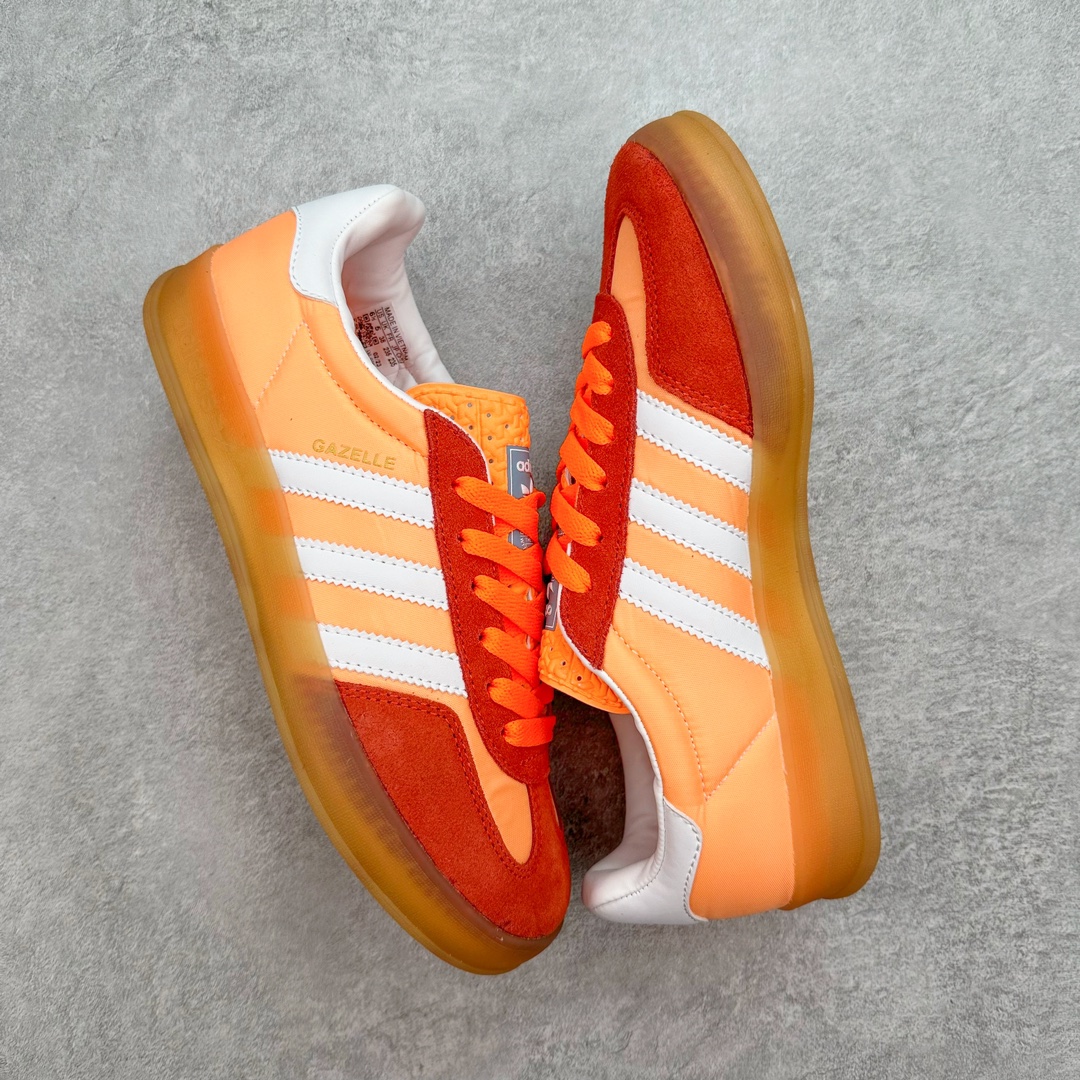 图片[3]-💰100 ＃TG福利特价‼AD Gazelle Indoor Trainers 羚羊内训系列低帮复古百搭休闲运动德训风板鞋 90年代经典的复刻版 自60年代以足球训练鞋面世以来 Gazelle就以其经典设计席卷全球 1991年版本的复刻 再造经典Gazelle 采用皮革打造 搭配浊色细节 让这款经典更加简约 尺码：35⅓ 36 36⅔ 37⅓ 38 38⅔ 39⅓ 40 40⅔ 41⅓ 42 42⅔ 43⅓ 44 45 编码：by1936070-运动鞋