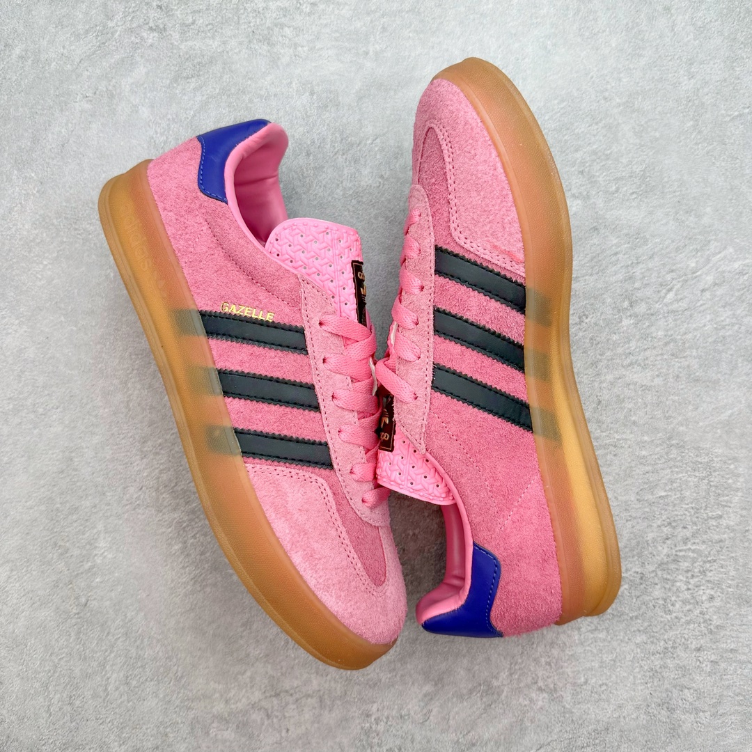 图片[3]-💰100 ＃TG福利特价‼AD Gazelle Indoor Trainers 羚羊内训系列低帮复古百搭休闲运动德训风板鞋 90年代经典的复刻版 自60年代以足球训练鞋面世以来 Gazelle就以其经典设计席卷全球 1991年版本的复刻 再造经典Gazelle 采用皮革打造 搭配浊色细节 让这款经典更加简约 尺码：35⅓ 36 36⅔ 37⅓ 38 38⅔ 39⅓ 40 40⅔ 41⅓ 42 42⅔ 43⅓ 44 45 编码：by1936070-运动鞋