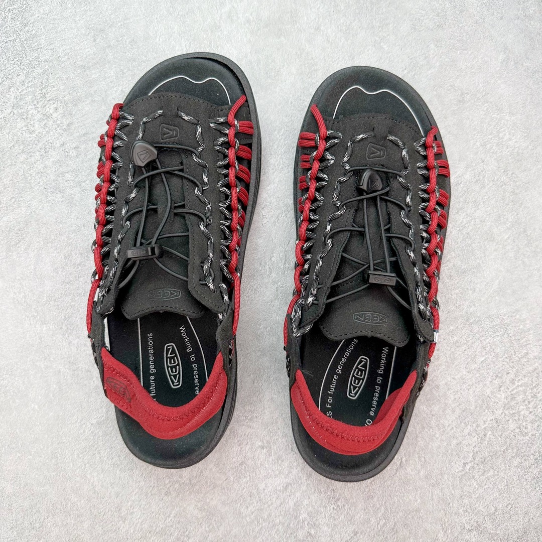 图片[3]-人气户外休闲鞋品牌-科恩Keen Uneek Flat-M 平底编织弹力穿搭溯溪涉水休闲户外凉鞋 #外贸订单出口品质#采用进口机台编制两根尼龙绳组成鞋面(快干衬里原料!!)#原装轻量级EVA中底缓震材质组合防滑橡胶外底部 夏季潮鞋,文青界的凉鞋至尊 都市机能户外品牌 KEEN 向来积极为其旗下大热鞋款 UNEEK 推出联名款，后跟为全封闭设计，快干衬里，HIGH-TRACTION橡胶外底，及轻量级EVA中底，达到轻量缓震的同时减轻重量。尺码：35 36 37 38 40 41 42 43 44 45-选品中心