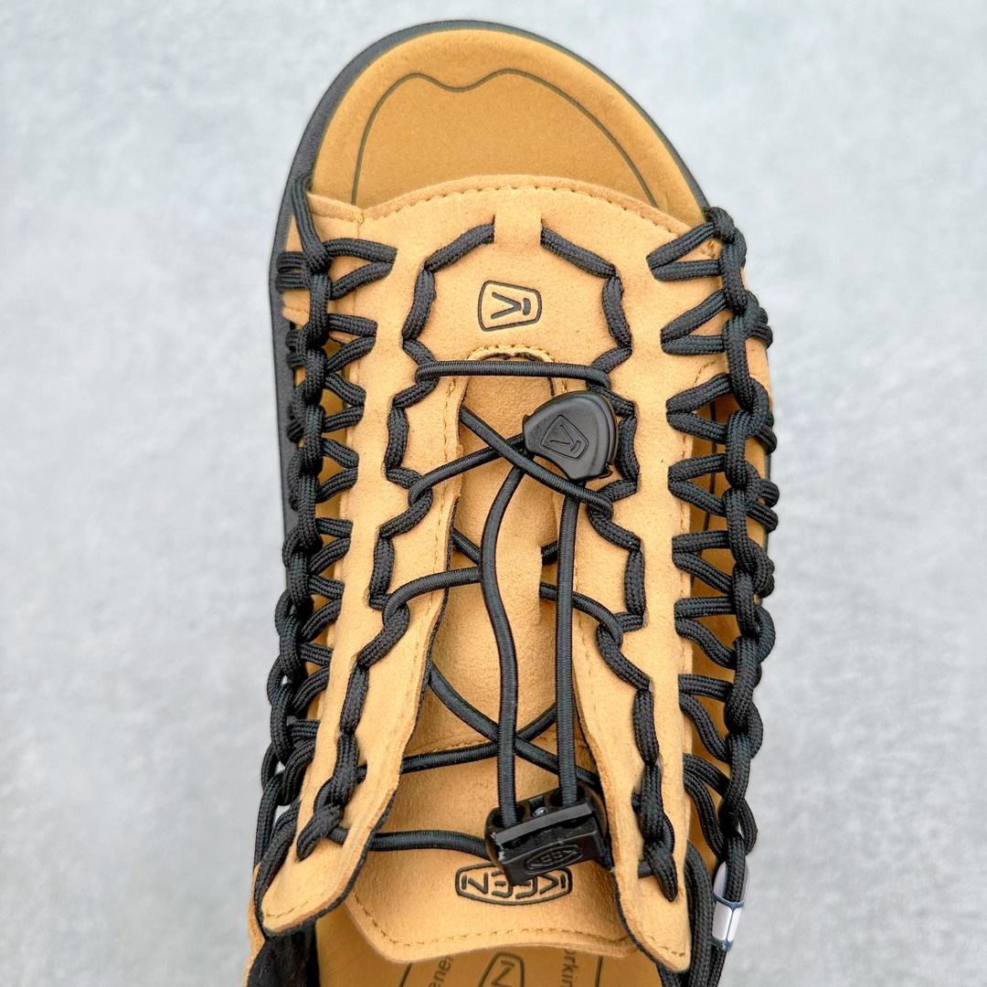 图片[4]-人气户外休闲鞋品牌-科恩Keen Uneek Flat-M 平底编织弹力穿搭溯溪涉水休闲户外凉鞋 #外贸订单出口品质#采用进口机台编制两根尼龙绳组成鞋面(快干衬里原料!!)#原装轻量级EVA中底缓震材质组合防滑橡胶外底部 夏季潮鞋,文青界的凉鞋至尊 都市机能户外品牌 KEEN 向来积极为其旗下大热鞋款 UNEEK 推出联名款，后跟为全封闭设计，快干衬里，HIGH-TRACTION橡胶外底，及轻量级EVA中底，达到轻量缓震的同时减轻重量。尺码：35 36 37 38 40 41 42 43 44 45-选品中心