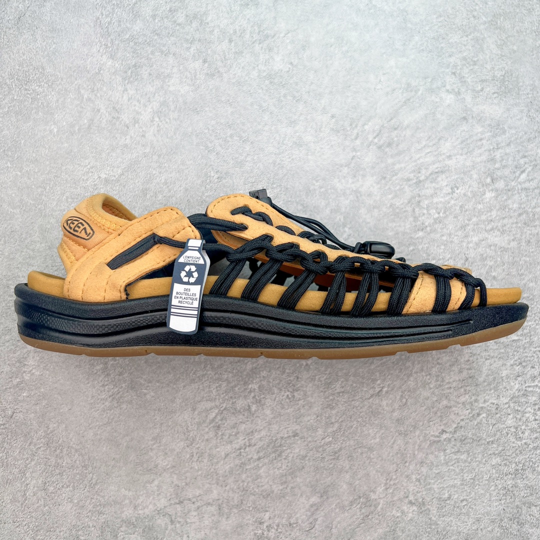 人气户外休闲鞋品牌-科恩Keen Uneek Flat-M 平底编织弹力穿搭溯溪涉水休闲户外凉鞋 #外贸订单出口品质#采用进口机台编制两根尼龙绳组成鞋面(快干衬里原料!!)#原装轻量级EVA中底缓震材质组合防滑橡胶外底部 夏季潮鞋,文青界的凉鞋至尊 都市机能户外品牌 KEEN 向来积极为其旗下大热鞋款 UNEEK 推出联名款，后跟为全封闭设计，快干衬里，HIGH-TRACTION橡胶外底，及轻量级EVA中底，达到轻量缓震的同时减轻重量。尺码：35 36 37 38 40 41 42 43 44 45-选品中心