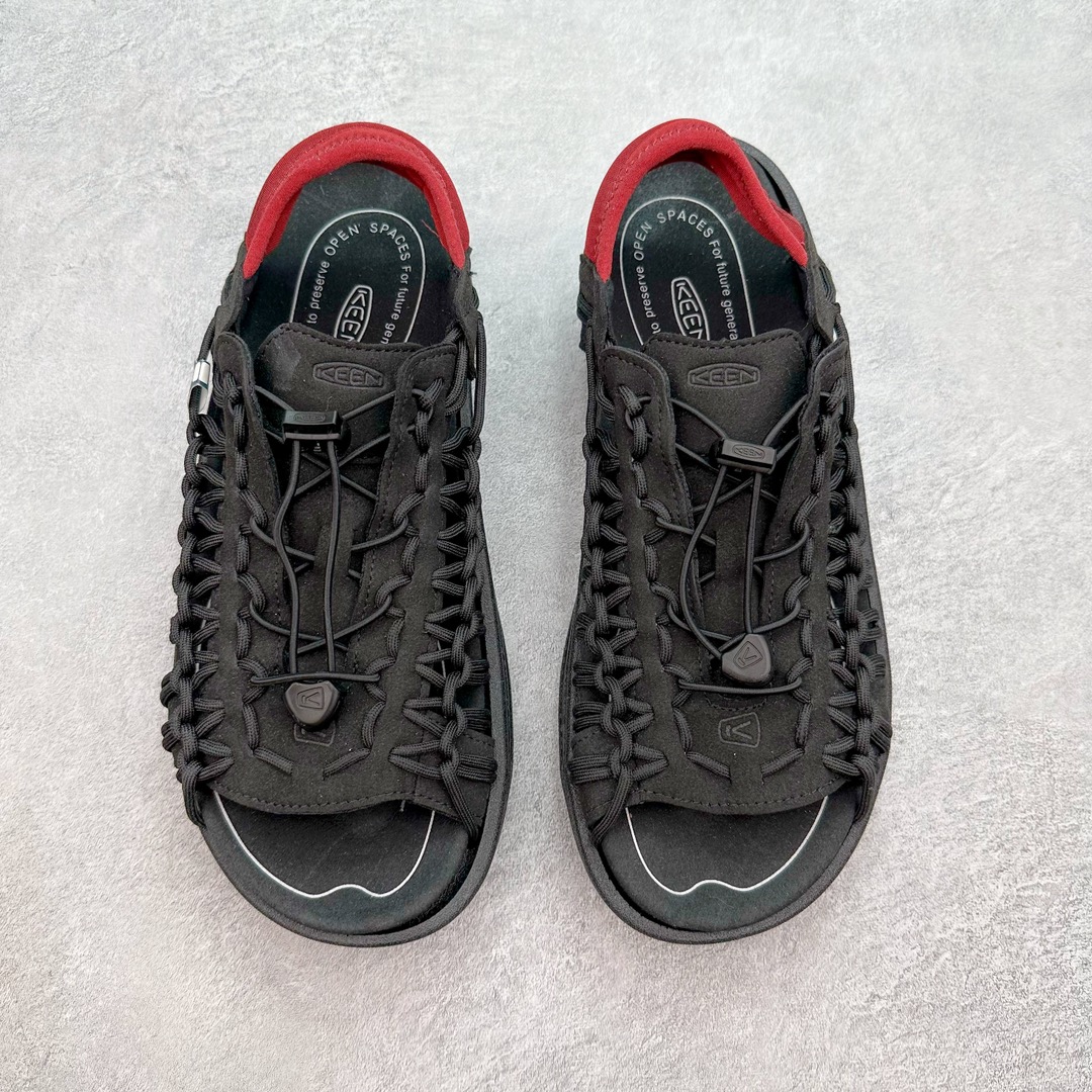 图片[2]-人气户外休闲鞋品牌-科恩Keen Uneek Flat-M 平底编织弹力穿搭溯溪涉水休闲户外凉鞋 #外贸订单出口品质#采用进口机台编制两根尼龙绳组成鞋面(快干衬里原料!!)#原装轻量级EVA中底缓震材质组合防滑橡胶外底部 夏季潮鞋,文青界的凉鞋至尊 都市机能户外品牌 KEEN 向来积极为其旗下大热鞋款 UNEEK 推出联名款，后跟为全封闭设计，快干衬里，HIGH-TRACTION橡胶外底，及轻量级EVA中底，达到轻量缓震的同时减轻重量。尺码：35 36 37 38 40 41 42 43 44 45-选品中心