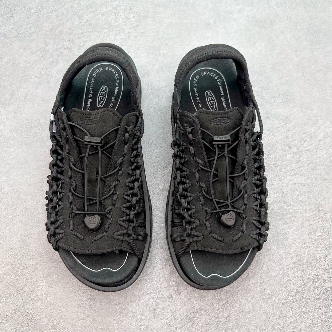 图片[2]-人气户外休闲鞋品牌-科恩Keen Uneek Flat-M 平底编织弹力穿搭溯溪涉水休闲户外凉鞋 #外贸订单出口品质#采用进口机台编制两根尼龙绳组成鞋面(快干衬里原料!!)#原装轻量级EVA中底缓震材质组合防滑橡胶外底部 夏季潮鞋,文青界的凉鞋至尊 都市机能户外品牌 KEEN 向来积极为其旗下大热鞋款 UNEEK 推出联名款，后跟为全封闭设计，快干衬里，HIGH-TRACTION橡胶外底，及轻量级EVA中底，达到轻量缓震的同时减轻重量。尺码：35 36 37 38 40 41 42 43 44 45-选品中心