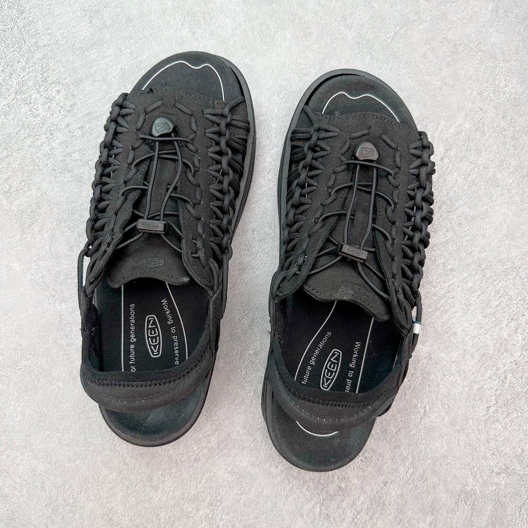 图片[3]-人气户外休闲鞋品牌-科恩Keen Uneek Flat-M 平底编织弹力穿搭溯溪涉水休闲户外凉鞋 #外贸订单出口品质#采用进口机台编制两根尼龙绳组成鞋面(快干衬里原料!!)#原装轻量级EVA中底缓震材质组合防滑橡胶外底部 夏季潮鞋,文青界的凉鞋至尊 都市机能户外品牌 KEEN 向来积极为其旗下大热鞋款 UNEEK 推出联名款，后跟为全封闭设计，快干衬里，HIGH-TRACTION橡胶外底，及轻量级EVA中底，达到轻量缓震的同时减轻重量。尺码：35 36 37 38 40 41 42 43 44 45-选品中心