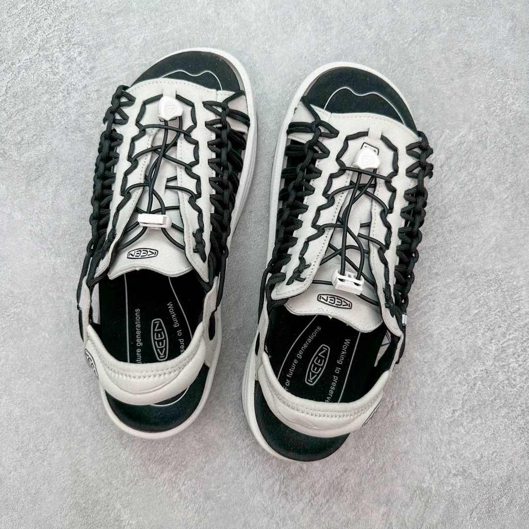 图片[3]-人气户外休闲鞋品牌-科恩Keen Uneek Flat-M 平底编织弹力穿搭溯溪涉水休闲户外凉鞋 #外贸订单出口品质#采用进口机台编制两根尼龙绳组成鞋面(快干衬里原料!!)#原装轻量级EVA中底缓震材质组合防滑橡胶外底部 夏季潮鞋,文青界的凉鞋至尊 都市机能户外品牌 KEEN 向来积极为其旗下大热鞋款 UNEEK 推出联名款，后跟为全封闭设计，快干衬里，HIGH-TRACTION橡胶外底，及轻量级EVA中底，达到轻量缓震的同时减轻重量。尺码：35 36 37 38 40 41 42 43 44 45-选品中心