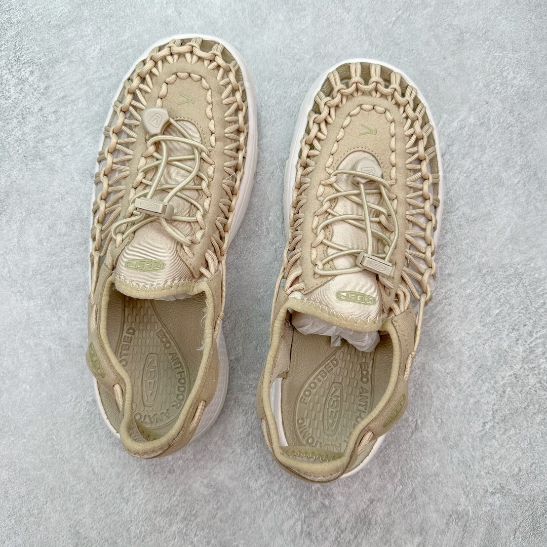 图片[3]-人气户外休闲鞋品牌-科恩Keen Uneek Flat-M 平底编织弹力穿搭溯溪涉水休闲户外凉鞋 #外贸订单出口品质#采用进口机台编制两根尼龙绳组成鞋面(快干衬里原料!!)#原装轻量级EVA中底缓震材质组合防滑橡胶外底部 夏季潮鞋,文青界的凉鞋至尊 都市机能户外品牌 KEEN 向来积极为其旗下大热鞋款 UNEEK 推出联名款，后跟为全封闭设计，快干衬里，HIGH-TRACTION橡胶外底，及轻量级EVA中底，达到轻量缓震的同时减轻重量。尺码：35 36 37 38 40 41 42 43 44 45-选品中心
