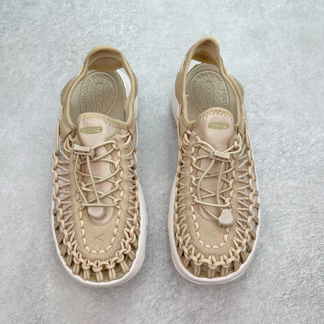 图片[2]-人气户外休闲鞋品牌-科恩Keen Uneek Flat-M 平底编织弹力穿搭溯溪涉水休闲户外凉鞋 #外贸订单出口品质#采用进口机台编制两根尼龙绳组成鞋面(快干衬里原料!!)#原装轻量级EVA中底缓震材质组合防滑橡胶外底部 夏季潮鞋,文青界的凉鞋至尊 都市机能户外品牌 KEEN 向来积极为其旗下大热鞋款 UNEEK 推出联名款，后跟为全封闭设计，快干衬里，HIGH-TRACTION橡胶外底，及轻量级EVA中底，达到轻量缓震的同时减轻重量。尺码：35 36 37 38 40 41 42 43 44 45-选品中心