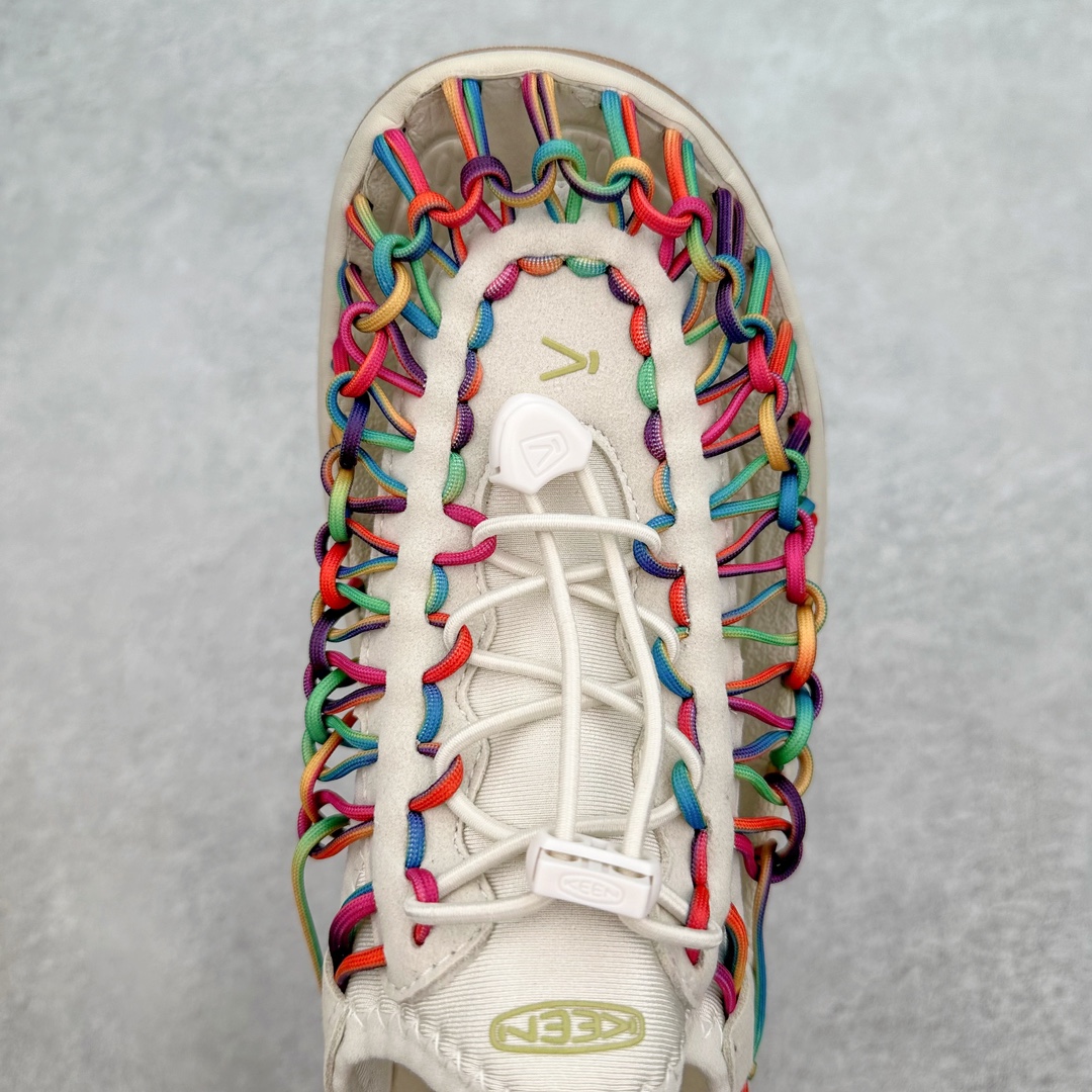 图片[4]-人气户外休闲鞋品牌-科恩Keen Uneek Flat-M 平底编织弹力穿搭溯溪涉水休闲户外凉鞋 #外贸订单出口品质#采用进口机台编制两根尼龙绳组成鞋面(快干衬里原料!!)#原装轻量级EVA中底缓震材质组合防滑橡胶外底部 夏季潮鞋,文青界的凉鞋至尊 都市机能户外品牌 KEEN 向来积极为其旗下大热鞋款 UNEEK 推出联名款，后跟为全封闭设计，快干衬里，HIGH-TRACTION橡胶外底，及轻量级EVA中底，达到轻量缓震的同时减轻重量。尺码：35 36 37 38 40 41 42 43 44 45-选品中心