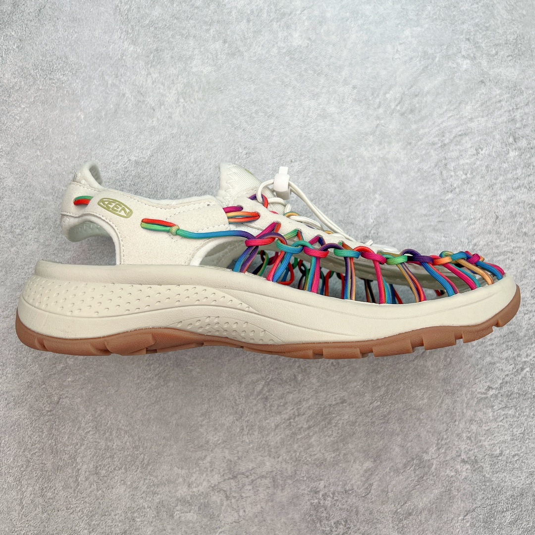 图片[6]-人气户外休闲鞋品牌-科恩Keen Uneek Flat-M 平底编织弹力穿搭溯溪涉水休闲户外凉鞋 #外贸订单出口品质#采用进口机台编制两根尼龙绳组成鞋面(快干衬里原料!!)#原装轻量级EVA中底缓震材质组合防滑橡胶外底部 夏季潮鞋,文青界的凉鞋至尊 都市机能户外品牌 KEEN 向来积极为其旗下大热鞋款 UNEEK 推出联名款，后跟为全封闭设计，快干衬里，HIGH-TRACTION橡胶外底，及轻量级EVA中底，达到轻量缓震的同时减轻重量。尺码：35 36 37 38 40 41 42 43 44 45-选品中心