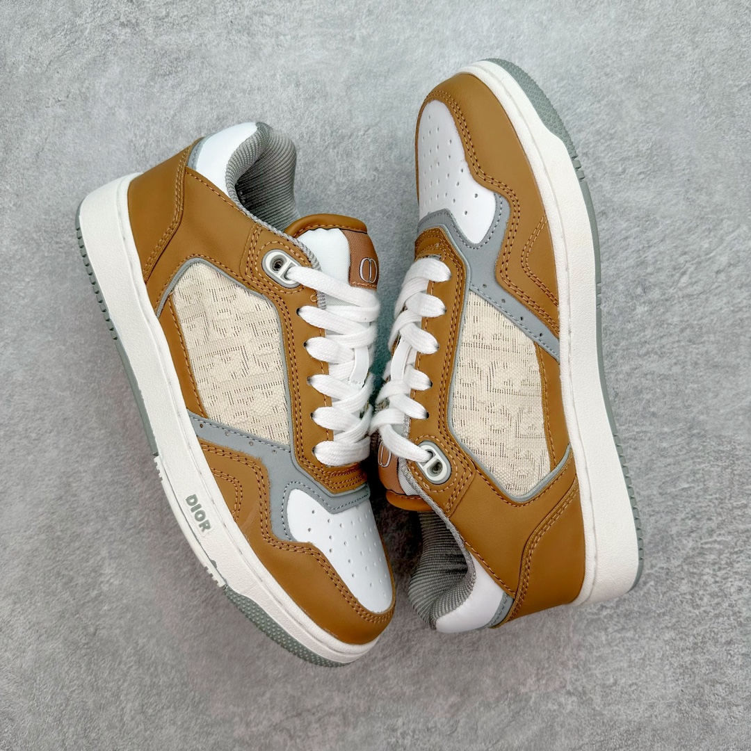 图片[3]-＃福利特价 Dior迪奥2021秋冬最新B27系列 敢与AJ大迪奥相媲美 由意大利工坊匠心打造 黄俊捷、林一等各大明星、网红博主争先上脚且全国各大专柜一鞋难求 鞋面牛皮拼接D印花LOGO 内里进口网布、TPU大底以别具一格的立体效果 展现摩登优雅格调 高街潮流搭配必备潮品 尺码：36 37 38 39 40 41 42 43 44 45-选品中心