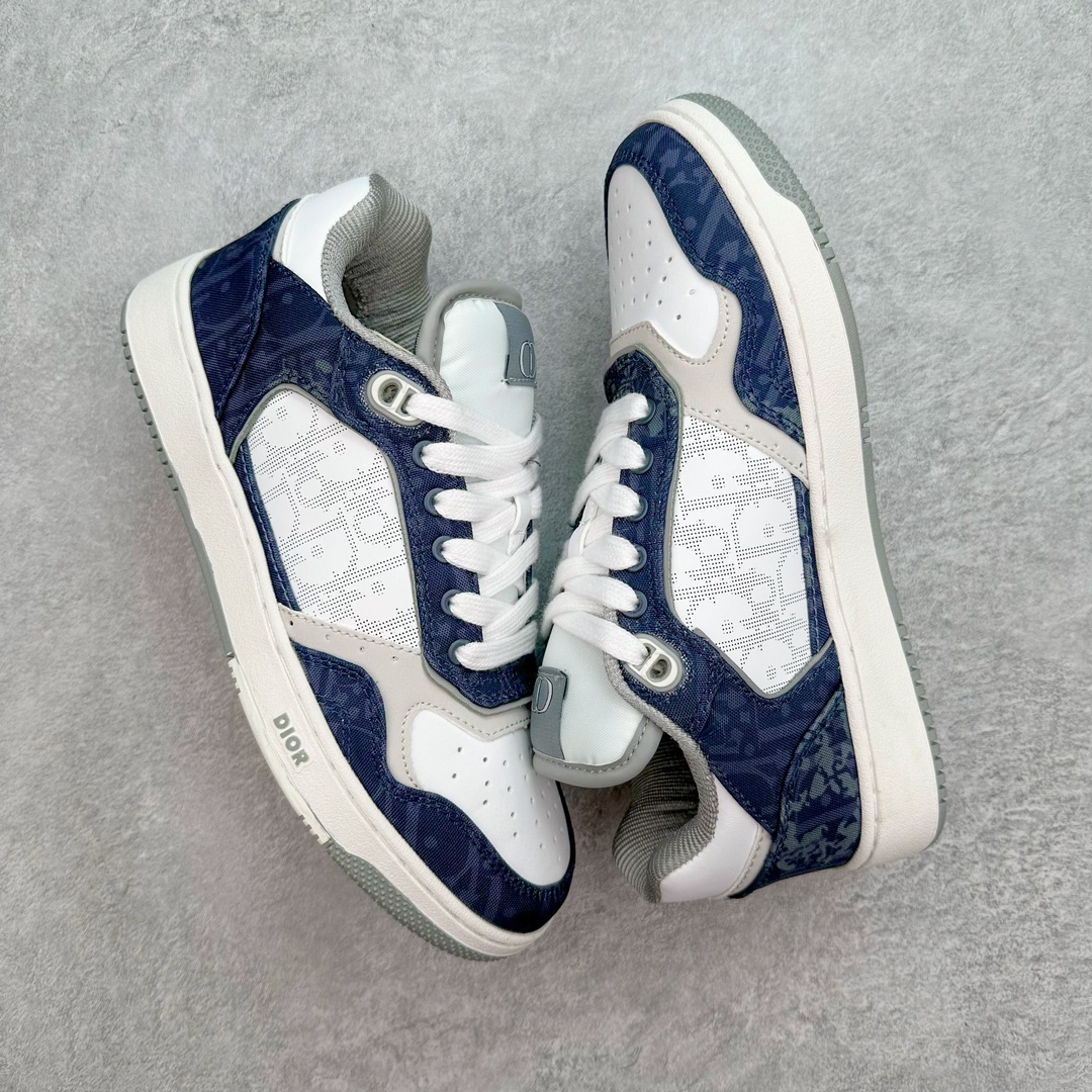 图片[3]-＃福利特价 Dior迪奥2021秋冬最新B27系列 敢与AJ大迪奥相媲美 由意大利工坊匠心打造 黄俊捷、林一等各大明星、网红博主争先上脚且全国各大专柜一鞋难求 鞋面牛皮拼接D印花LOGO 内里进口网布、TPU大底以别具一格的立体效果 展现摩登优雅格调 高街潮流搭配必备潮品 尺码：36 37 38 39 40 41 42 43 44 45-选品中心