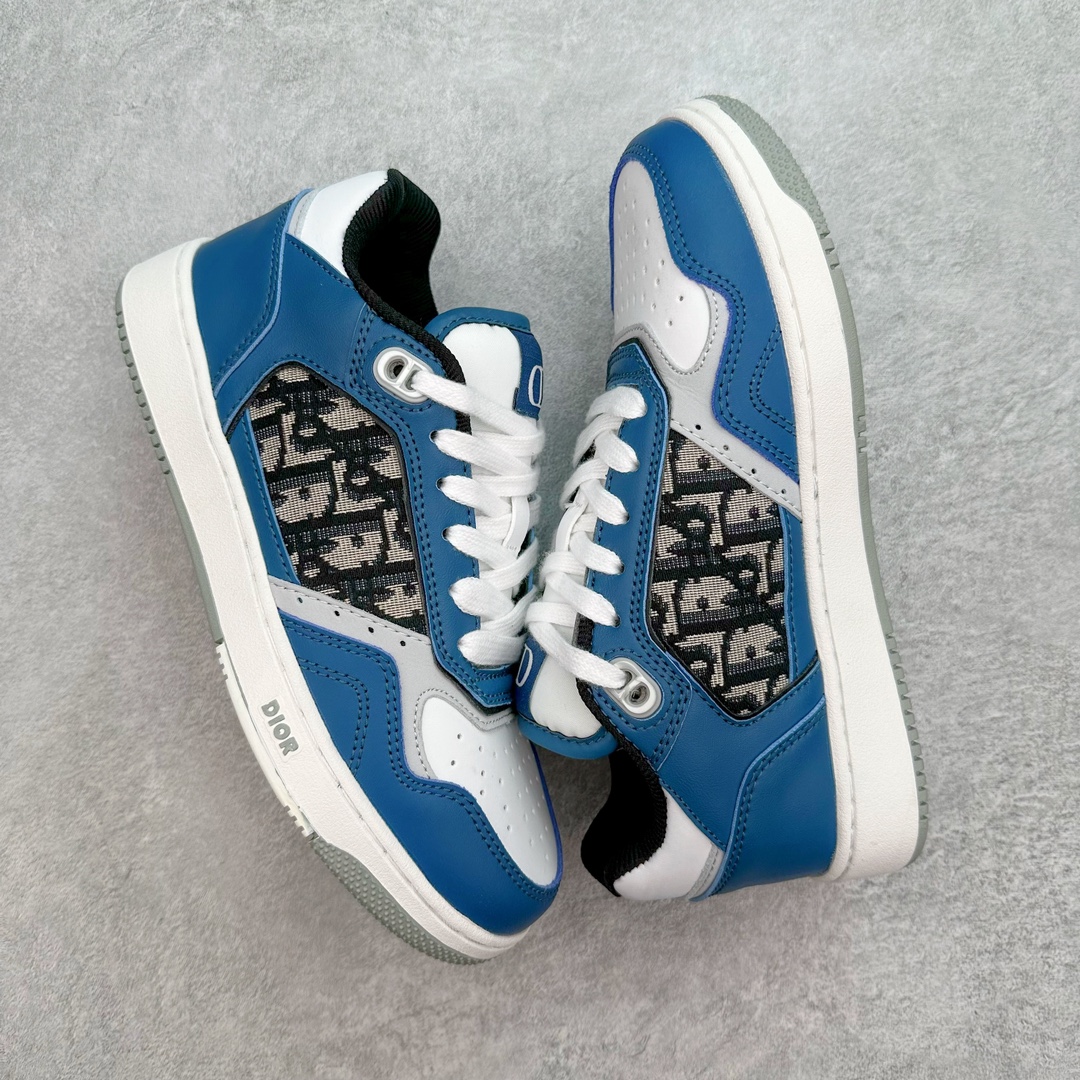 图片[3]-＃福利特价 Dior迪奥2021秋冬最新B27系列 敢与AJ大迪奥相媲美 由意大利工坊匠心打造 黄俊捷、林一等各大明星、网红博主争先上脚且全国各大专柜一鞋难求 鞋面牛皮拼接D印花LOGO 内里进口网布、TPU大底以别具一格的立体效果 展现摩登优雅格调 高街潮流搭配必备潮品 尺码：36 37 38 39 40 41 42 43 44 45-选品中心