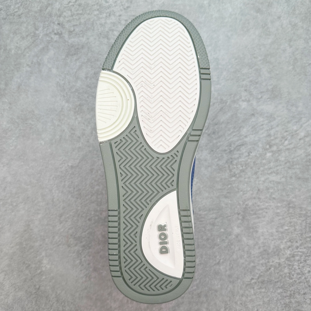 图片[9]-＃福利特价 Dior迪奥2021秋冬最新B27系列 敢与AJ大迪奥相媲美 由意大利工坊匠心打造 黄俊捷、林一等各大明星、网红博主争先上脚且全国各大专柜一鞋难求 鞋面牛皮拼接D印花LOGO 内里进口网布、TPU大底以别具一格的立体效果 展现摩登优雅格调 高街潮流搭配必备潮品 尺码：36 37 38 39 40 41 42 43 44 45-选品中心