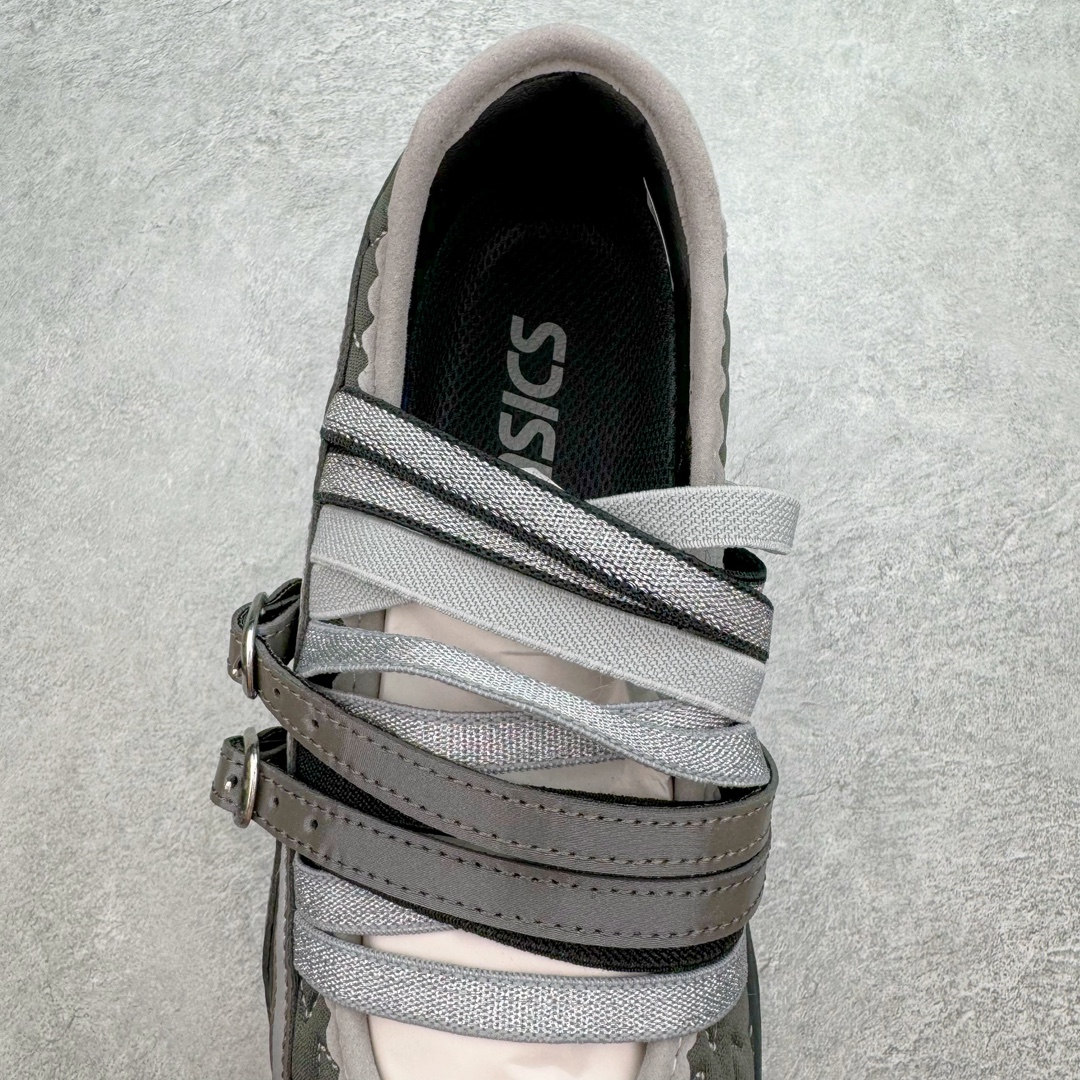 图片[5]-KIKO KOSTADINOV × MARC JACOBS x Asics Gel-Lokros 亚瑟士三方联名皮革圆头拼接耐磨透气轻便低帮生活休闲鞋 采用星星图案绗缝鞋面设计 闪亮金属感饰带与松紧带点缀鞋身 如珍珠般闪光的中底 巧妙注入ASICS亚瑟士标志性GEL科FLYTEFOAM PROPEL缓冲技术和花朵胎纹图案 尺码：36 37.5 38 39 40 40.5 41.5 42 42.5 43.5 44 45-选品中心