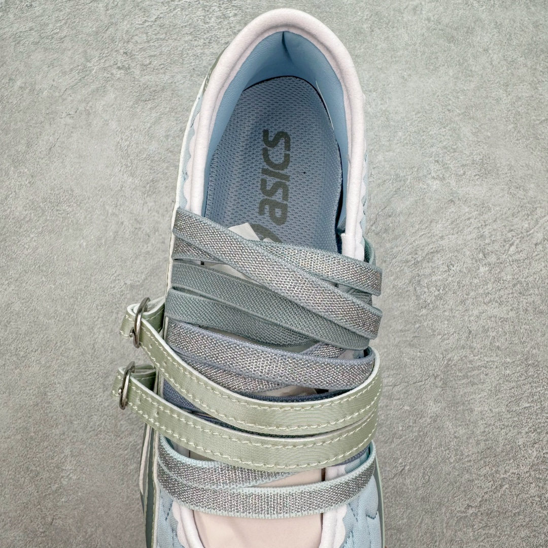 图片[5]-KIKO KOSTADINOV × MARC JACOBS x Asics Gel-Lokros 亚瑟士三方联名皮革圆头拼接耐磨透气轻便低帮生活休闲鞋 采用星星图案绗缝鞋面设计 闪亮金属感饰带与松紧带点缀鞋身 如珍珠般闪光的中底 巧妙注入ASICS亚瑟士标志性GEL科FLYTEFOAM PROPEL缓冲技术和花朵胎纹图案 尺码：36 37.5 38 39 40 40.5 41.5 42 42.5 43.5 44 45-选品中心