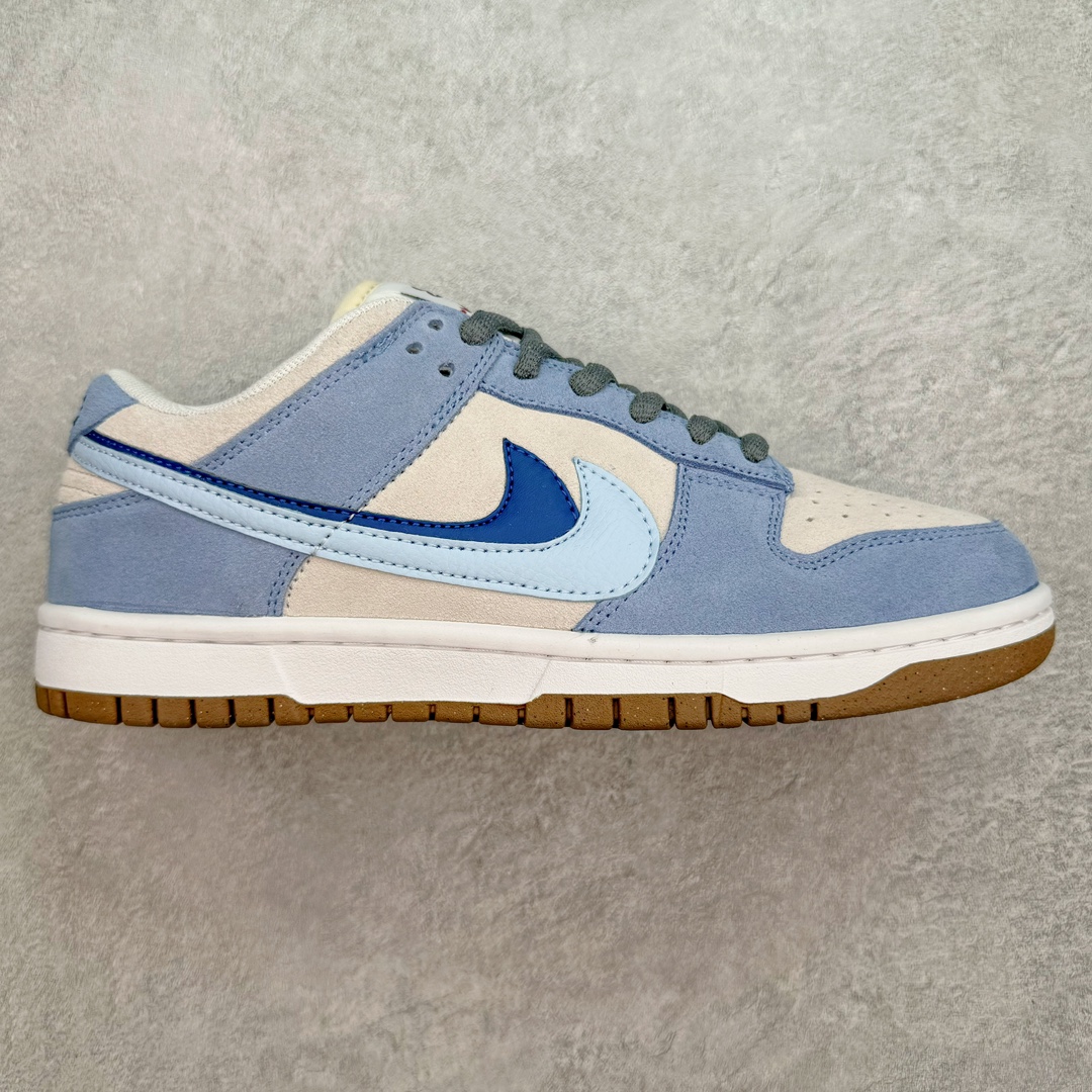 图片[8]-＃yh纯原福利 NK Dunk Low SE 85 双钩复古休闲板鞋 DO9457 口碑大厂出品 品控大底版型不断改良更新品质稳定 全套原纸板楦头开发 确保原汁原味 完美呈现DUNK版型 原厂玻璃冲刀 超高清洁度 全鞋零毛边皮料切割 采用绒面革材质 鞋身左右侧均配有皮革质双 Swoosh 兰色搭配上白色 85年纪念标放在鞋舌的位置 简洁干净的配色设计 绝对是日常出街上脚的不二选择 尺码：36 36.5 37.5 38 38.5 39 40 40.5 41 42 42.5 43 44 44.5 45 46-选品中心