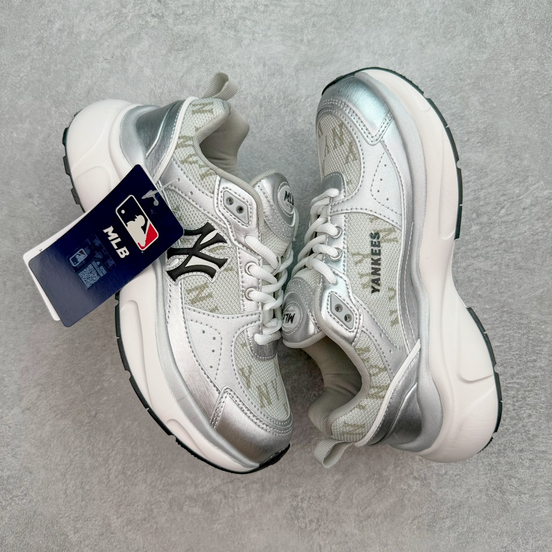 图片[3]-＃DT纯原 MLB Chunky Runner 2024S 复古印花老爹鞋系列低帮轻量增高厚底百搭休闲运动慢跑鞋 Korea韩国联名NY美国榄球纽约洋基队限定 韩国代购专供 全套原楦原纸板原厂数据开发 正确中底拉帮中底网布细节 平台代购专供 左脚内置芯片 韩国代购吊牌标贴 独家一比一RB+MD组合大底 高频后跟小人Logo精准对位立体饱满 正确网布加超迁鞋面 转印中底走线紧密 转印Logo工艺表层防刮不掉色 尺码：35 36 36.5 37.5 38 38.5 39 40 40.5 41 42 42.5 43 44 45-选品中心