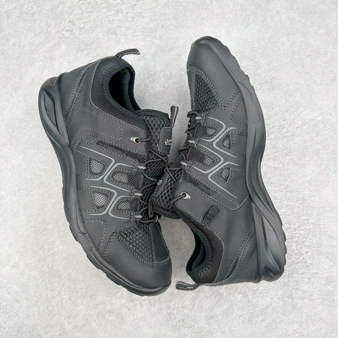 图片[3]-ECCO爱步2024年新款户外鞋防水透气越野跑鞋 健步踪迹系列 鞋面设有GORE-TEX防水薄膜 给你贴心防水保护 防水透气 直接注塑工艺连接鞋面与鞋底 一体成型 合脚稳固 BIOM自然律动科技鞋楦 符合人体工学 长效缓震带来裸足体验 橡胶大底 结合橡胶凸起鞋钉设计 适应多种地形 提供强劲抓地力与耐磨性 稳定支撑 越野无束 尺码：39 40 41 42 43 44（正常码）-选品中心