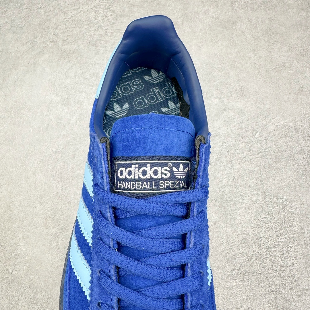 图片[5]-AD Originals Handball SPZL 手球运动员系列百搭休闲运动板鞋 GW2246 这款来自阿迪达斯的这款HANDBALL SPZL前身是一双手球运动鞋，这一次拿来复刻，所以鞋面的主要色彩选用了黑色， 鞋面外侧除了Spezial字母之外还有三叶草标志。Handball SPZL作为复古手球训练鞋与作为室内足球鞋的Samba有着异曲同工之处，但是质感更为出众的鞋身以及丰富的配色选择比起Samba来讲可以说是更胜一筹了！尺码：36 36⅔ 37⅓ 38 38⅔ 39⅓ 40 40⅔ 41⅓ 42 42⅔ 43⅓ 44 45-选品中心