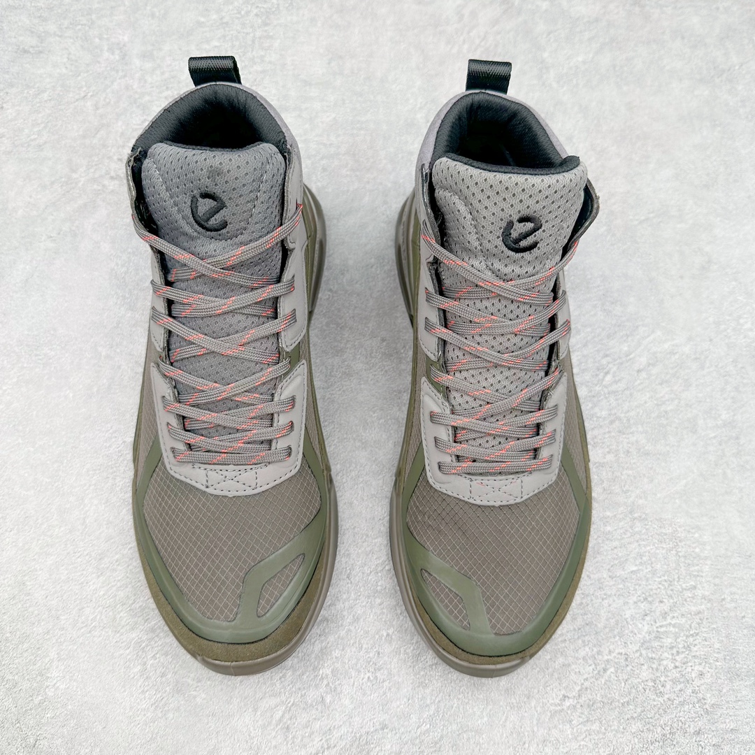 图片[2]-ECCO爱步2024年新款户外鞋防水透气越野跑鞋 健步踪迹系列 鞋面设有GORE-TEX防水薄膜 给你贴心防水保护 防水透气 直接注塑工艺连接鞋面与鞋底 一体成型 合脚稳固 BIOM自然律动科技鞋楦 符合人体工学 长效缓震带来裸足体验 橡胶大底 结合橡胶凸起鞋钉设计 适应多种地形 提供强劲抓地力与耐磨性 稳定支撑 越野无束 尺码：39 40 41 42 43 44（正常码）-选品中心
