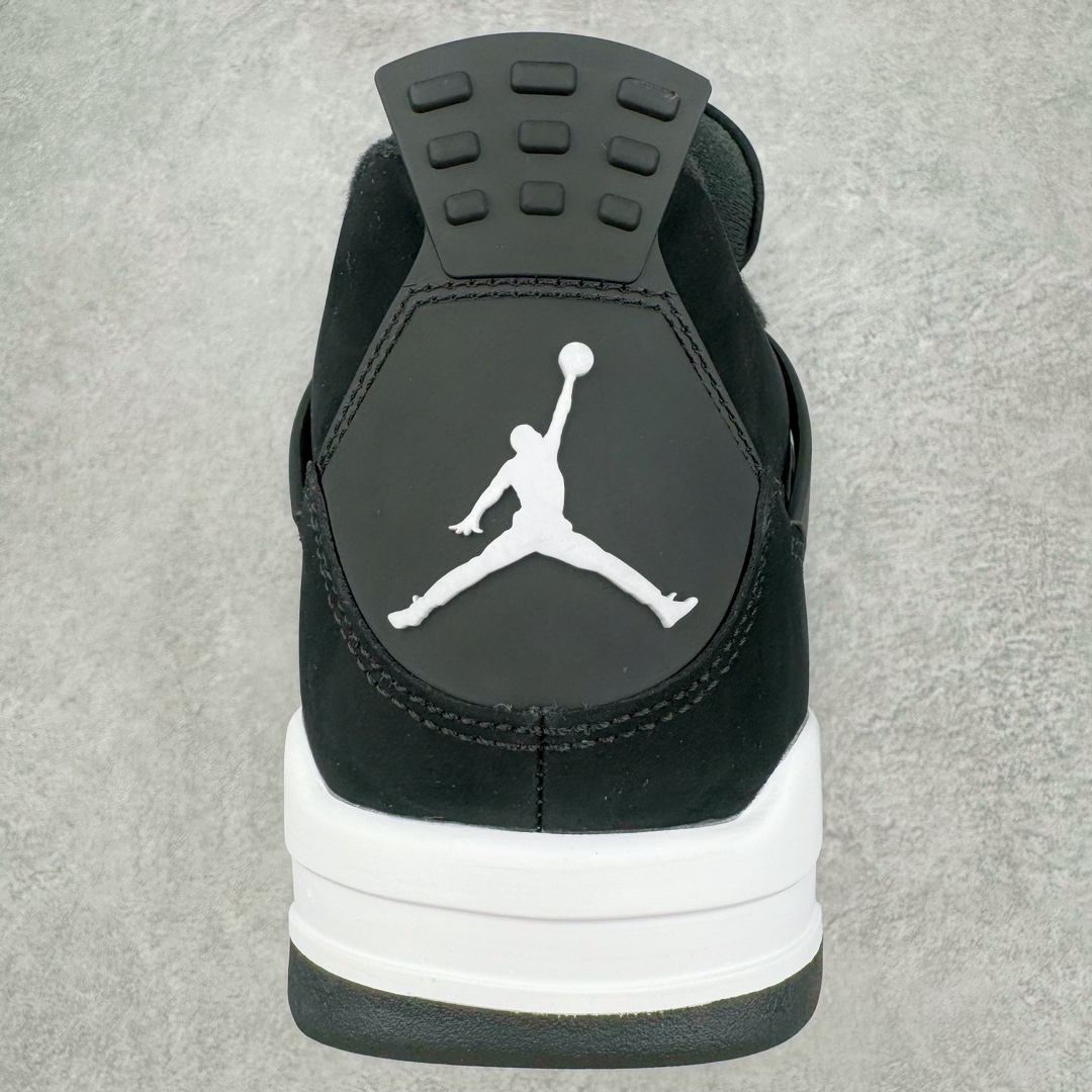 图片[8]-＃DT/R1纯原 Air Jordan AJ4 Retro 白黑雷公 FQ8138-001 原鞋开发原楦原纸板同源开发 完美呈现乔4的版型 内侧正确双色网格 还原细节 原厂皮料 正确气垫颜色 正确网格工艺 正确拉帮工艺 全鞋原装材料制作 原档案原模具打造 支持全方位与正品对比 尺码：40 40.5 41 42 42.5 43 44 44.5 45 46 47.5 48.5-选品中心