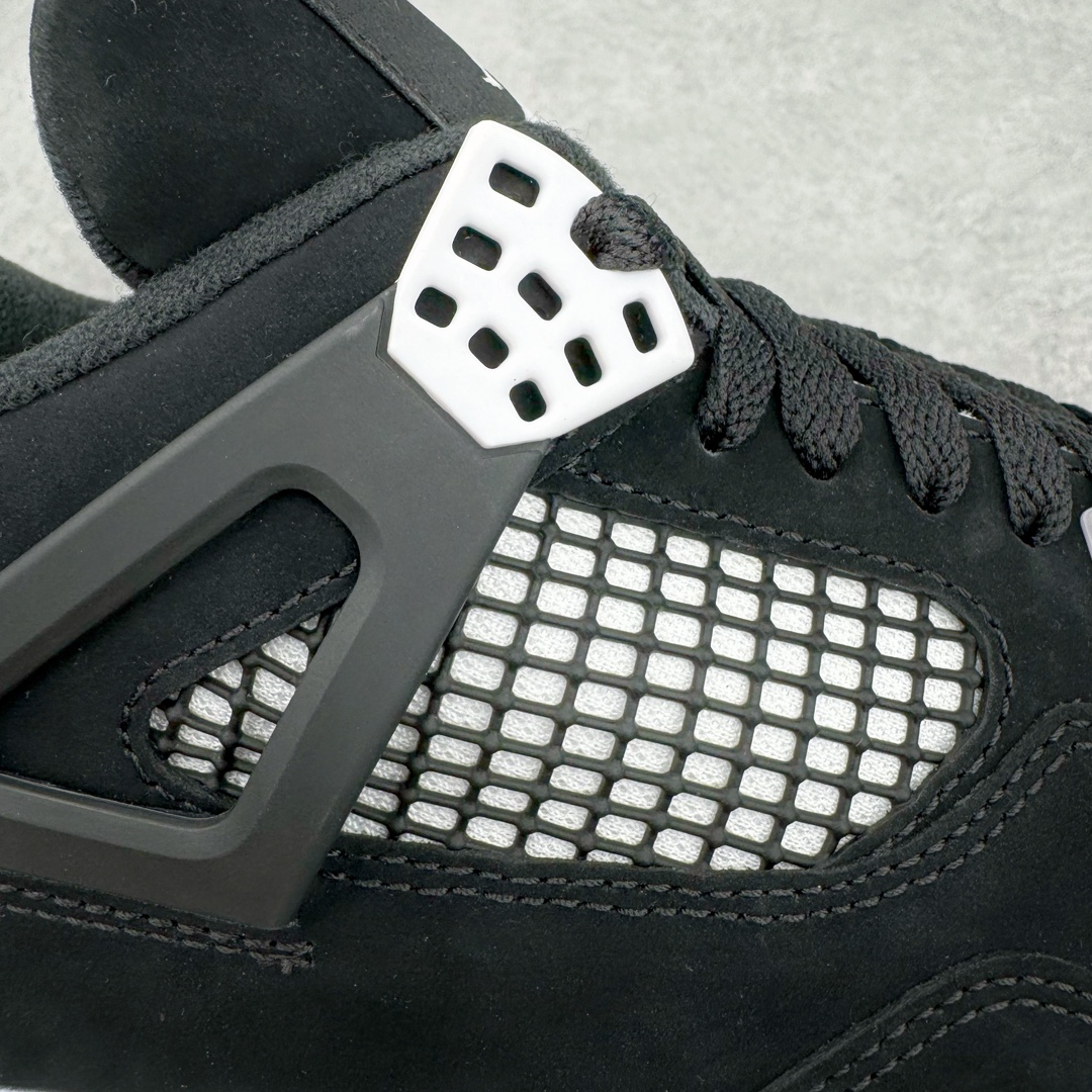 图片[16]-＃DT/R1纯原 Air Jordan AJ4 Retro 白黑雷公 FQ8138-001 原鞋开发原楦原纸板同源开发 完美呈现乔4的版型 内侧正确双色网格 还原细节 原厂皮料 正确气垫颜色 正确网格工艺 正确拉帮工艺 全鞋原装材料制作 原档案原模具打造 支持全方位与正品对比 尺码：40 40.5 41 42 42.5 43 44 44.5 45 46 47.5 48.5-选品中心
