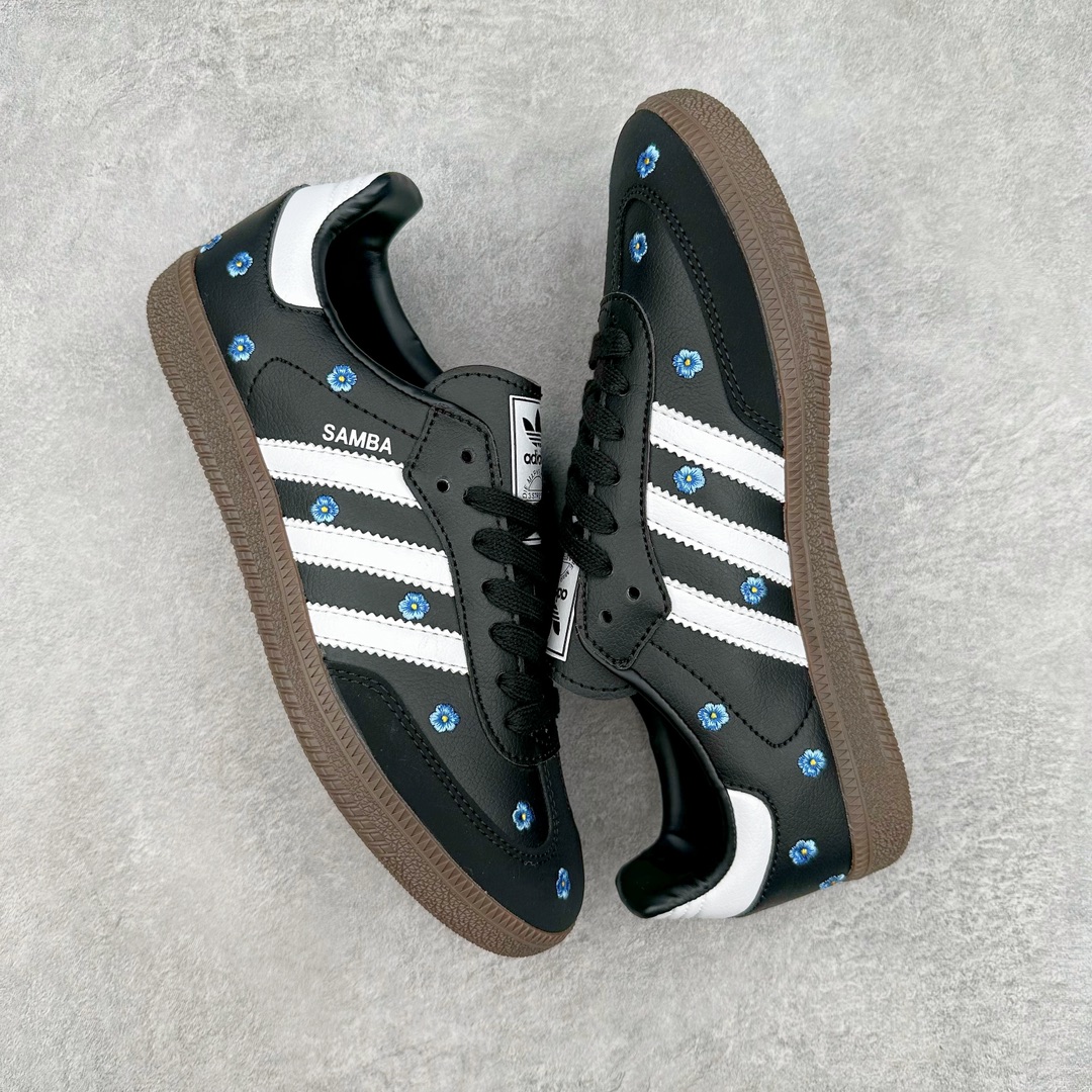 图片[3]-AD Original Samba OG 复古经典轻便板鞋 IF4397 这款桑巴鞋展示了高质量的工艺 带有装饰的超锁缝制和无缝的手感 柔软、柔软的皮革造型和标志性的3条纹完成了精致的外观 正规合身鞋带 鞋面上有绒面鞋垫 橡胶鞋底 享受正畸套筒软感 自50年代首次亮相以来就一直在赢得粉丝的青睐 尺码：36 36.5 37.5 38 38.5 39 40 40.5 41 42 42.5 43 44 44.5 45-选品中心
