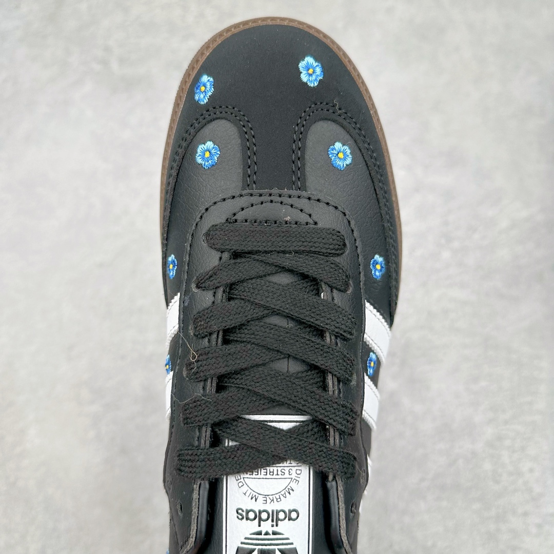 图片[4]-AD Original Samba OG 复古经典轻便板鞋 IF4397 这款桑巴鞋展示了高质量的工艺 带有装饰的超锁缝制和无缝的手感 柔软、柔软的皮革造型和标志性的3条纹完成了精致的外观 正规合身鞋带 鞋面上有绒面鞋垫 橡胶鞋底 享受正畸套筒软感 自50年代首次亮相以来就一直在赢得粉丝的青睐 尺码：36 36.5 37.5 38 38.5 39 40 40.5 41 42 42.5 43 44 44.5 45-选品中心