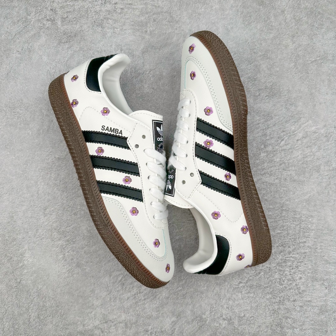 图片[3]-AD Original Samba OG 复古经典轻便板鞋 IF4398 这款桑巴鞋展示了高质量的工艺 带有装饰的超锁缝制和无缝的手感 柔软、柔软的皮革造型和标志性的3条纹完成了精致的外观 正规合身鞋带 鞋面上有绒面鞋垫 橡胶鞋底 享受正畸套筒软感 自50年代首次亮相以来就一直在赢得粉丝的青睐 尺码：36 36.5 37.5 38 38.5 39 40 40.5 41 42 42.5 43 44 44.5 45-选品中心