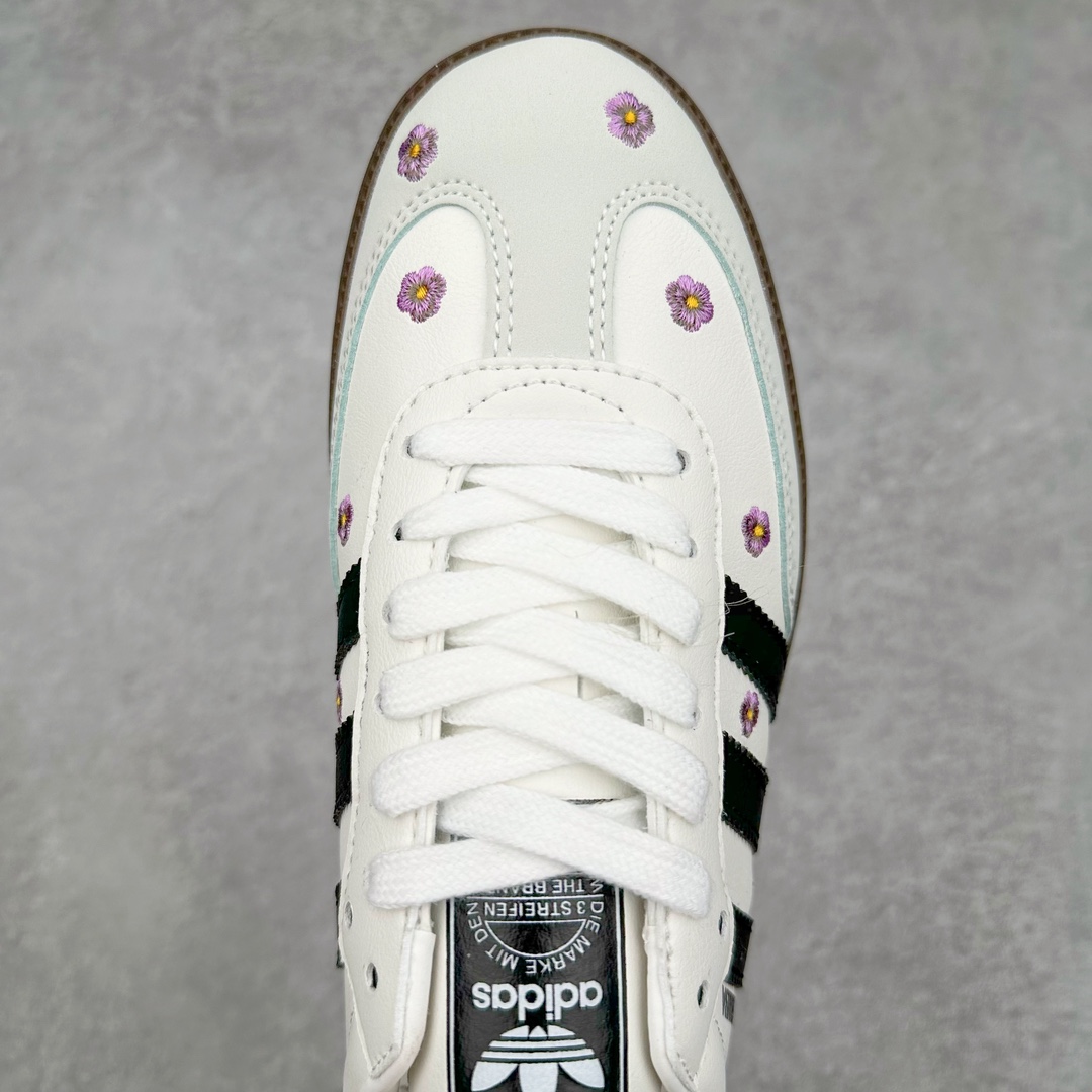 图片[4]-AD Original Samba OG 复古经典轻便板鞋 IF4398 这款桑巴鞋展示了高质量的工艺 带有装饰的超锁缝制和无缝的手感 柔软、柔软的皮革造型和标志性的3条纹完成了精致的外观 正规合身鞋带 鞋面上有绒面鞋垫 橡胶鞋底 享受正畸套筒软感 自50年代首次亮相以来就一直在赢得粉丝的青睐 尺码：36 36.5 37.5 38 38.5 39 40 40.5 41 42 42.5 43 44 44.5 45-选品中心