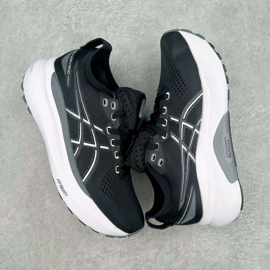 图片[3]-Asics Gel-Kayano 31 亚瑟士卡亚诺31代低帮专业有氧超轻量休闲运动全能慢跑鞋全球知名运动品牌ASICS正式推出新款GEL-KAYANO 31跑鞋，旨在通过全新稳定结构以提升产品可适性，满足跑者的足部稳定需求，让每一位跑者从起跑到结束都能够感受到焕然一新的稳定性与舒适性，从而帮助更多人找到身心平衡，获得自在舒适的健康生活方式。秉持着ASICS亚瑟士的设计哲学，全新一代GEL-KAYANO 31应运而生。为进一步升级产品的稳定性，GEL-KAYANO 31采用了全新4D引导系统，通过内侧稳定装置提升可适性，满足足部稳定需求，帮助足弓迅速返回到平衡位置。作为基于生物力学研究打造的全新稳定结构，4D引导系统不仅提升了跑鞋对双脚的支撑性，它还将人体不同的运动状态纳入设计考量，帮助跑者在多种跑动强度下获得充足的稳定性和理想的舒适度。尺码：36 37 37.5 38 39.5 40 40.5 41.5 42 42.5 43.5 44 44.5 45-选品中心