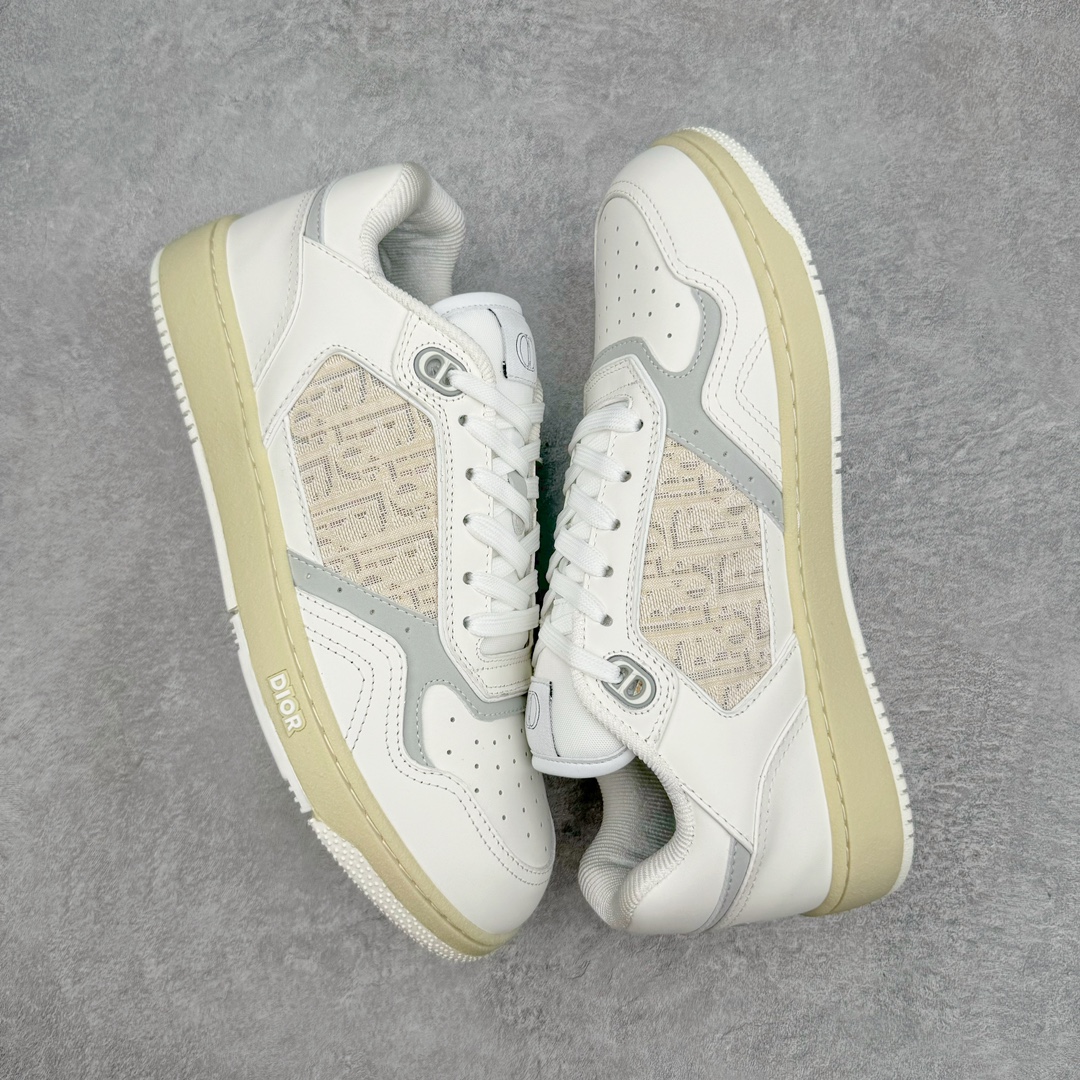 图片[3]-＃纯原 Dior B27 迪奥系列 市面为数不多的真正原鞋拆解开发 选材耗时就半个多月 进口原厂皮料 无色差细节拉满 敢与AJ大迪奥相媲美 由意大利工坊匠心打造 黄俊捷、林一等各大明星、网红博主争先上脚且全国各大专柜一鞋难求 鞋面牛皮拼接D印花LOGO 内里进口网布、TPU大底以别具一格的立体效果 展现摩登优雅格调 高街潮流搭配必备潮品 尺码：38 39 40 41 42 43 44 45-选品中心