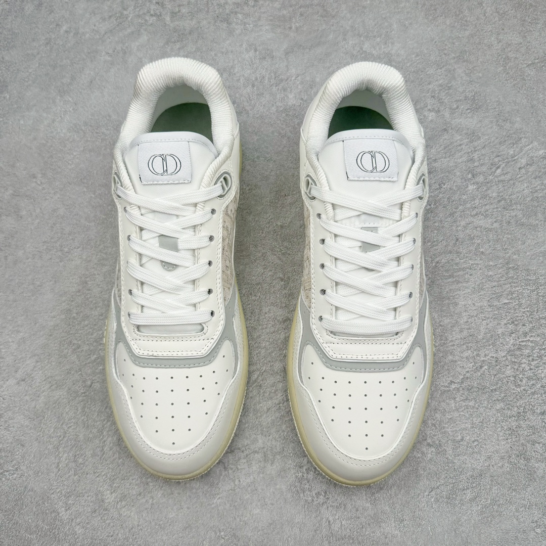 图片[2]-＃纯原 Dior B27 迪奥系列 市面为数不多的真正原鞋拆解开发 选材耗时就半个多月 进口原厂皮料 无色差细节拉满 敢与AJ大迪奥相媲美 由意大利工坊匠心打造 黄俊捷、林一等各大明星、网红博主争先上脚且全国各大专柜一鞋难求 鞋面牛皮拼接D印花LOGO 内里进口网布、TPU大底以别具一格的立体效果 展现摩登优雅格调 高街潮流搭配必备潮品 尺码：38 39 40 41 42 43 44 45-选品中心