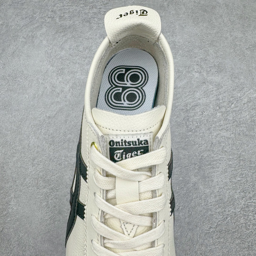 图片[5]-＃MOK Asics Onitsuka Tiger MEXICO 66 亚瑟士鬼冢虎复古经典板鞋 市场最强版本 每个配色均购入原鞋校对 真正原厂头层牛皮 如假包赔 纹路、色泽、皮心颜色 质感百分百还原 海外订单工厂出品 超成熟稳定的做工品控 原装全套纸板楦头开发 原汁原味 完美呈现版型 私模正确鞋底咬花纹路 一比一鞋头弧度高度鞋身弧度 绝不口嗨 细节品控鞋型随意秒杀市面 原档咬花纹路私模大底 一个单元有六个三角形 总体形拼接呈现花瓣状 官方四联吊牌 原装Ortholite轻量化鞋垫 原盒原配 质保卡 说明书 钢印防尘纸 纸板中底带钢印 乳胶组合鞋垫 支持全方位的对比专柜 产品从款式颜色造型上体现出追求舒适和细节的完美 鞋类更是推崇手工制作的严谨与完美 融舒适性与可穿性的设计风格 注重细节的完美和别致魅力 既保持稳重 又不失轻松的时尚感 尺码：35 36 37 37.5 38 39 39.5 40 40.5 41.5 42 42.5 43.5 44 45 46-选品中心