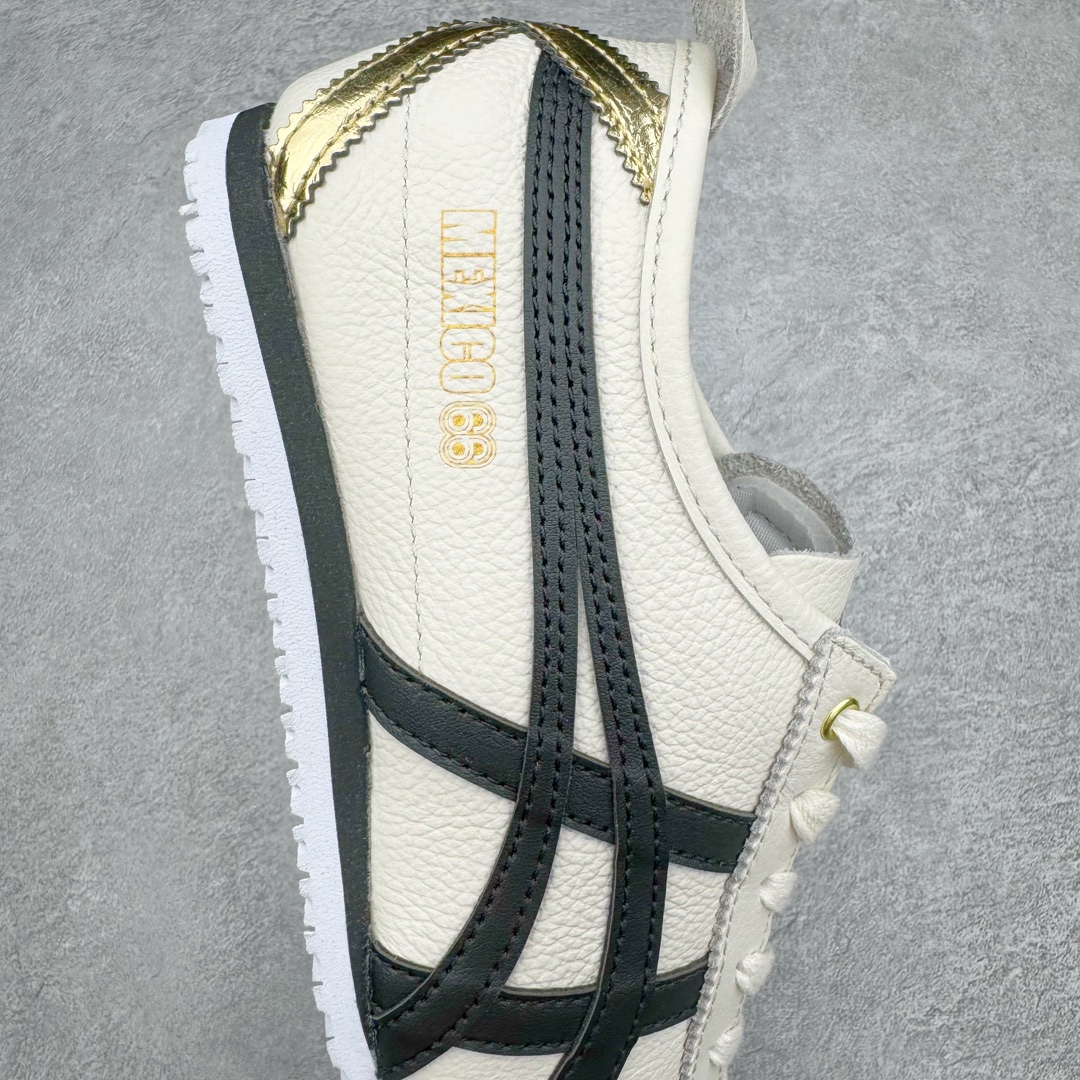 图片[6]-＃MOK Asics Onitsuka Tiger MEXICO 66 亚瑟士鬼冢虎复古经典板鞋 市场最强版本 每个配色均购入原鞋校对 真正原厂头层牛皮 如假包赔 纹路、色泽、皮心颜色 质感百分百还原 海外订单工厂出品 超成熟稳定的做工品控 原装全套纸板楦头开发 原汁原味 完美呈现版型 私模正确鞋底咬花纹路 一比一鞋头弧度高度鞋身弧度 绝不口嗨 细节品控鞋型随意秒杀市面 原档咬花纹路私模大底 一个单元有六个三角形 总体形拼接呈现花瓣状 官方四联吊牌 原装Ortholite轻量化鞋垫 原盒原配 质保卡 说明书 钢印防尘纸 纸板中底带钢印 乳胶组合鞋垫 支持全方位的对比专柜 产品从款式颜色造型上体现出追求舒适和细节的完美 鞋类更是推崇手工制作的严谨与完美 融舒适性与可穿性的设计风格 注重细节的完美和别致魅力 既保持稳重 又不失轻松的时尚感 尺码：35 36 37 37.5 38 39 39.5 40 40.5 41.5 42 42.5 43.5 44 45 46-选品中心