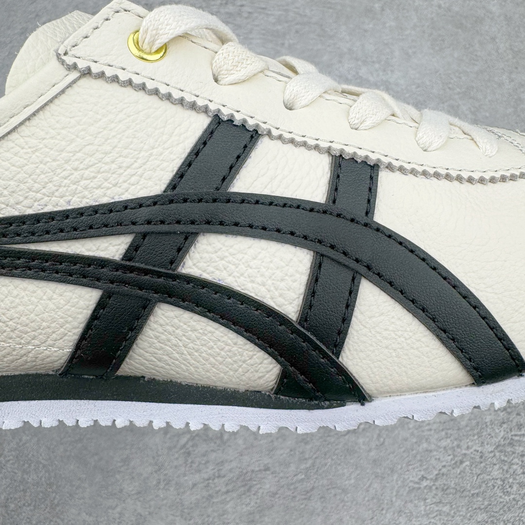 图片[13]-＃MOK Asics Onitsuka Tiger MEXICO 66 亚瑟士鬼冢虎复古经典板鞋 市场最强版本 每个配色均购入原鞋校对 真正原厂头层牛皮 如假包赔 纹路、色泽、皮心颜色 质感百分百还原 海外订单工厂出品 超成熟稳定的做工品控 原装全套纸板楦头开发 原汁原味 完美呈现版型 私模正确鞋底咬花纹路 一比一鞋头弧度高度鞋身弧度 绝不口嗨 细节品控鞋型随意秒杀市面 原档咬花纹路私模大底 一个单元有六个三角形 总体形拼接呈现花瓣状 官方四联吊牌 原装Ortholite轻量化鞋垫 原盒原配 质保卡 说明书 钢印防尘纸 纸板中底带钢印 乳胶组合鞋垫 支持全方位的对比专柜 产品从款式颜色造型上体现出追求舒适和细节的完美 鞋类更是推崇手工制作的严谨与完美 融舒适性与可穿性的设计风格 注重细节的完美和别致魅力 既保持稳重 又不失轻松的时尚感 尺码：35 36 37 37.5 38 39 39.5 40 40.5 41.5 42 42.5 43.5 44 45 46-选品中心