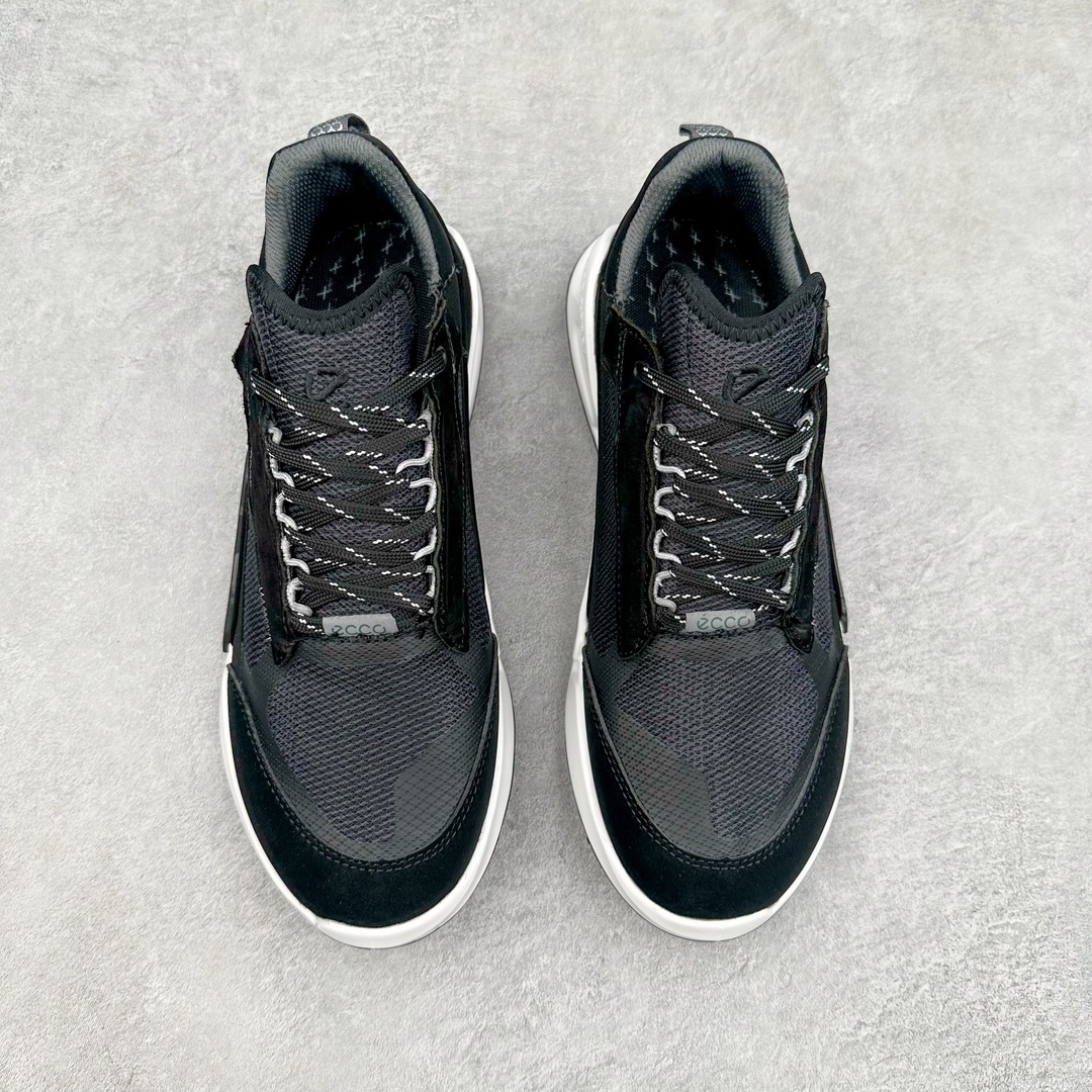 图片[2]-ECCO爱步2024年新款户外鞋防水透气越野跑鞋 健步踪迹系列 鞋面设有GORE-TEX防水薄膜 给你贴心防水保护 防水透气 直接注塑工艺连接鞋面与鞋底 一体成型 合脚稳固 BIOM自然律动科技鞋楦 符合人体工学 长效缓震带来裸足体验 橡胶大底 结合橡胶凸起鞋钉设计 适应多种地形 提供强劲抓地力与耐磨性 稳定支撑 越野无束 尺码：39 40 41 42 43 44（正常码）-选品中心