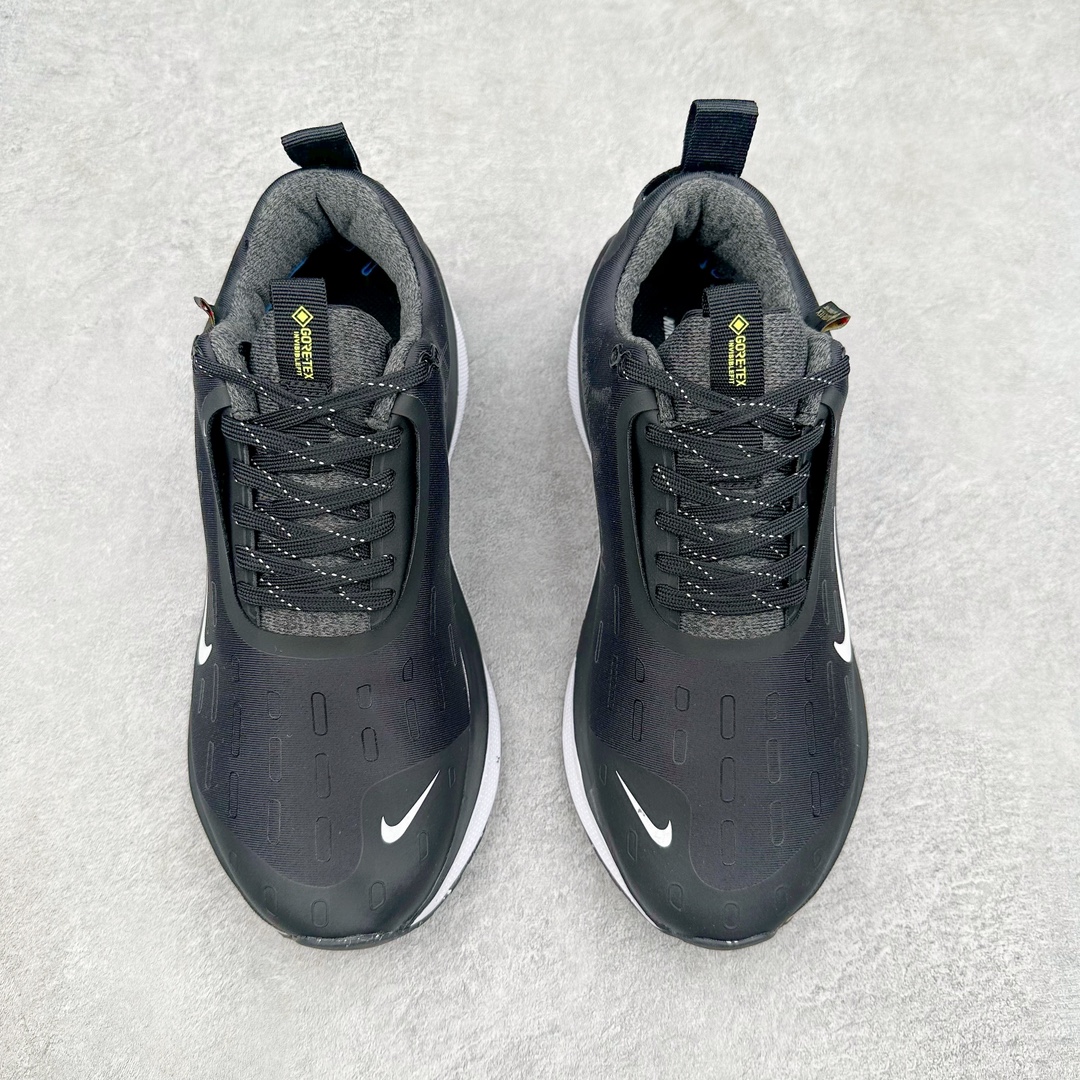 图片[2]-NK Infinity Run 4 Gore-Tex 耐克防水公路助力畅跑鞋 FB2204-001 鞋身融入 GORE-TEX 防水层 搭配柔软鞋口在下雨时帮助双足保持干爽舒适 结合 NK ReactX 泡绵提供高出 React 泡绵 13% 的能量回馈 尺码：36 36.5 37.5 38 38.5 39 40 40.5 41.5 42 42.5 43 44 44.5 45-选品中心