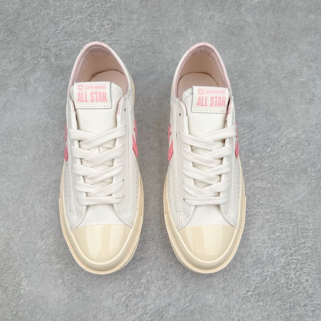 图片[2]-Converse Star Player 76 One Star 复古星箭标 朴志晟同款 鞋面牛皮面料 绿色和粉色撞色设计经典唤新 致敬无畏 内衬小粉可可爱爱惹人怜爱 干净清新的一款鞋底采用了乳黄色又增加了些许的少女复古感 ‼️ 货号：A11590C 货号：A11643C 尺码：35 36 36.5 37 37.5 38 39 39.5 40 41 41.5 42 42.5 43 44-选品中心