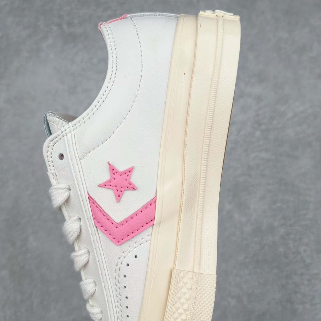 图片[7]-Converse Star Player 76 One Star 复古星箭标 朴志晟同款 鞋面牛皮面料 绿色和粉色撞色设计经典唤新 致敬无畏 内衬小粉可可爱爱惹人怜爱 干净清新的一款鞋底采用了乳黄色又增加了些许的少女复古感 ‼️ 货号：A11590C 货号：A11643C 尺码：35 36 36.5 37 37.5 38 39 39.5 40 41 41.5 42 42.5 43 44-选品中心