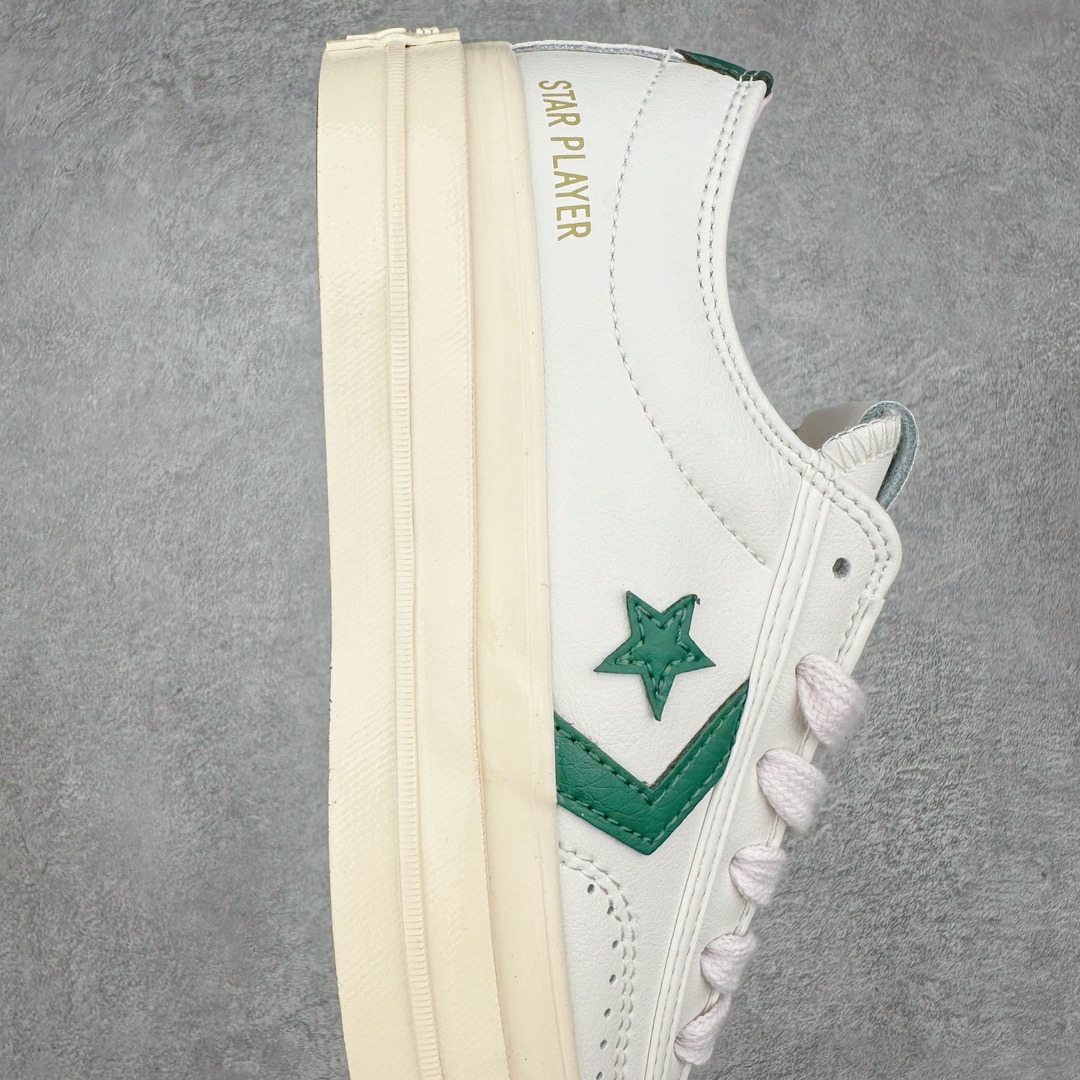 图片[6]-Converse Star Player 76 One Star 复古星箭标 朴志晟同款 鞋面牛皮面料 绿色和粉色撞色设计经典唤新 致敬无畏 内衬小粉可可爱爱惹人怜爱 干净清新的一款鞋底采用了乳黄色又增加了些许的少女复古感 ‼️ 货号：A11590C 货号：A11643C 尺码：35 36 36.5 37 37.5 38 39 39.5 40 41 41.5 42 42.5 43 44-选品中心