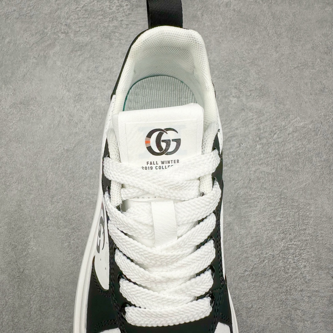 图片[5]-Gucci 轻奢单品 广东品质原厂 高奢古驰Gucci Screener GG High-Top Sneaker休闲潮鞋系列意大利进口超软小牛皮+刺绣搭配 原装雪梨形超软沙绒纸团 鞋底采用超软橡胶大底内外锁死工艺 最大限度弯折永不开胶，原鞋一致效果环保无味 尺码：39-44-选品中心