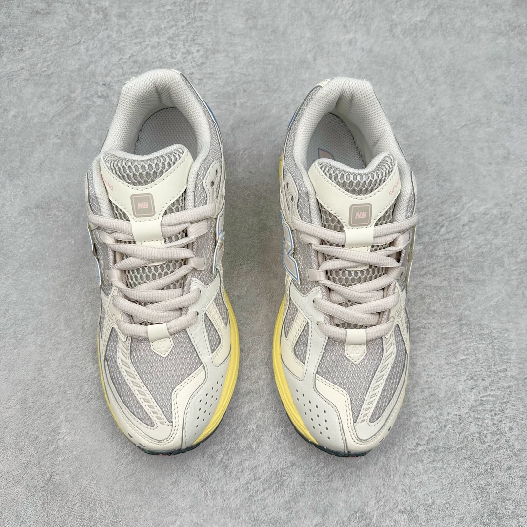 图片[2]-New Balance M1906R NB新百伦系列复古老爹风休闲运动慢跑鞋 采用轻质牛剖革拼接透气网眼衬垫织物鞋面材质 T-Beam大底提供足步弓支撑 保持步态稳定#后跟搭载外露缓震胶 鞋身整体以各种深浅不一的灰色覆盖 鞋头以淡蓝色调装饰，网眼衬垫通过不规律的色块实现做旧的美感 泛黄的鞋底更是进一步增添了复古气息 尺码：36 37 37.5 38 38.5 39.5 40 40.5 41.5 42 42.5 43 44 45-选品中心