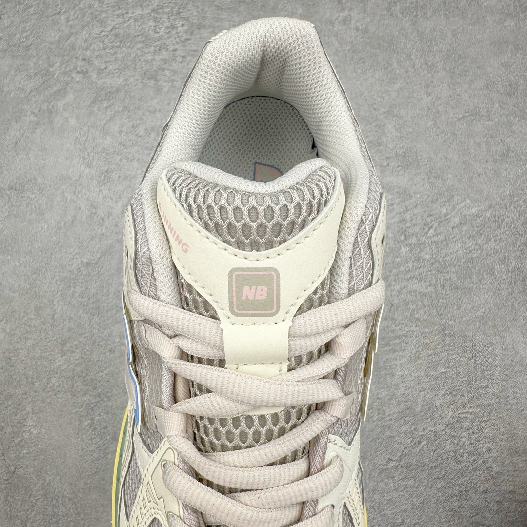 图片[5]-New Balance M1906R NB新百伦系列复古老爹风休闲运动慢跑鞋 采用轻质牛剖革拼接透气网眼衬垫织物鞋面材质 T-Beam大底提供足步弓支撑 保持步态稳定#后跟搭载外露缓震胶 鞋身整体以各种深浅不一的灰色覆盖 鞋头以淡蓝色调装饰，网眼衬垫通过不规律的色块实现做旧的美感 泛黄的鞋底更是进一步增添了复古气息 尺码：36 37 37.5 38 38.5 39.5 40 40.5 41.5 42 42.5 43 44 45-选品中心