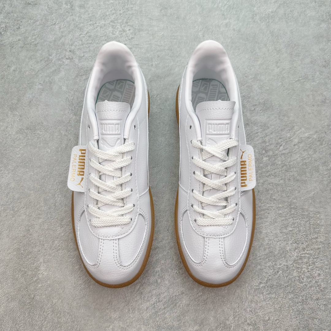 图片[2]-PUMA Palermo Trainer 彪马防滑耐磨低帮德训休闲板鞋 简约又不失设计巧思的帅气风格让它轻松驾驭日常休闲或滑板场合 运动兼具匠心 细节彰显品质 衬垫边缘以提供支撑和灵活性 强化鞋头以承受持续的磨损 耐磨性强 稳定性高 抓地更牢 不易打滑 尺码： 35 36 36.5 37.5 38 38.5 39 40 40.5 41 42 42.5 43 44 45-选品中心