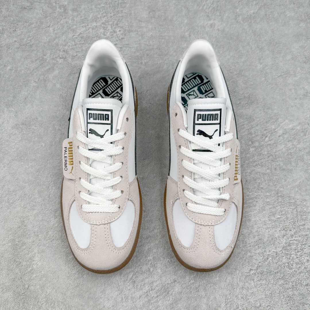 图片[2]-PUMA Palermo Trainer 彪马防滑耐磨低帮德训休闲板鞋 简约又不失设计巧思的帅气风格让它轻松驾驭日常休闲或滑板场合 运动兼具匠心 细节彰显品质 衬垫边缘以提供支撑和灵活性 强化鞋头以承受持续的磨损 耐磨性强 稳定性高 抓地更牢 不易打滑 尺码： 35 36 36.5 37.5 38 38.5 39 40 40.5 41 42 42.5 43 44 45-选品中心