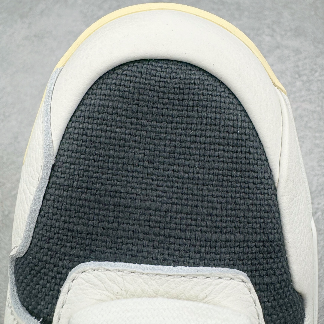 图片[21]-＃KZ纯原 Travis Scott x Jordan AJ Cut The Check TS倒钩联名魔术贴篮球鞋 白黑红 FZ8117-101 注意默认配原盒盒子配套布袋不用加钱 退货丢失扣30元 原厂全套原楦原纸板冲刀磨具开发 原厂皮料加持 原厂港宝加持定型后跟R度完美 同源原厂电绣 鬼脸飞翼针数密度立体效果一致 百分百一致原鞋 原厂拉帮工艺 针距密度一致 后跟弧度收口自然不对折 极致一眼正品既视感 进口玻璃冲刀皮料裁剪零毛边 全鞋电脑针车工艺 品控清洁度最高QC检验标准 免检产品 原厂订购鞋盒、布袋、鞋标、防尘纸、鞋撑、鞋带 追求极致的原厂味道 配色方面采用白色为基础 搭配棕色框架呈现 完美还原了初代倒钩的配色设计 细节方面 标志性的反钩Swoosh采用米色点缀 鞋面还带有特殊的魔术贴细节 此外在鞋舌、后跟部分均带有Cactus Jack厂牌Logo 彰显鞋款特殊身份 尺码：36 36.5 37.5 38 38.5 39 40 40.5 41 42 42.5 43 44 44.5 45 46 47.5-选品中心